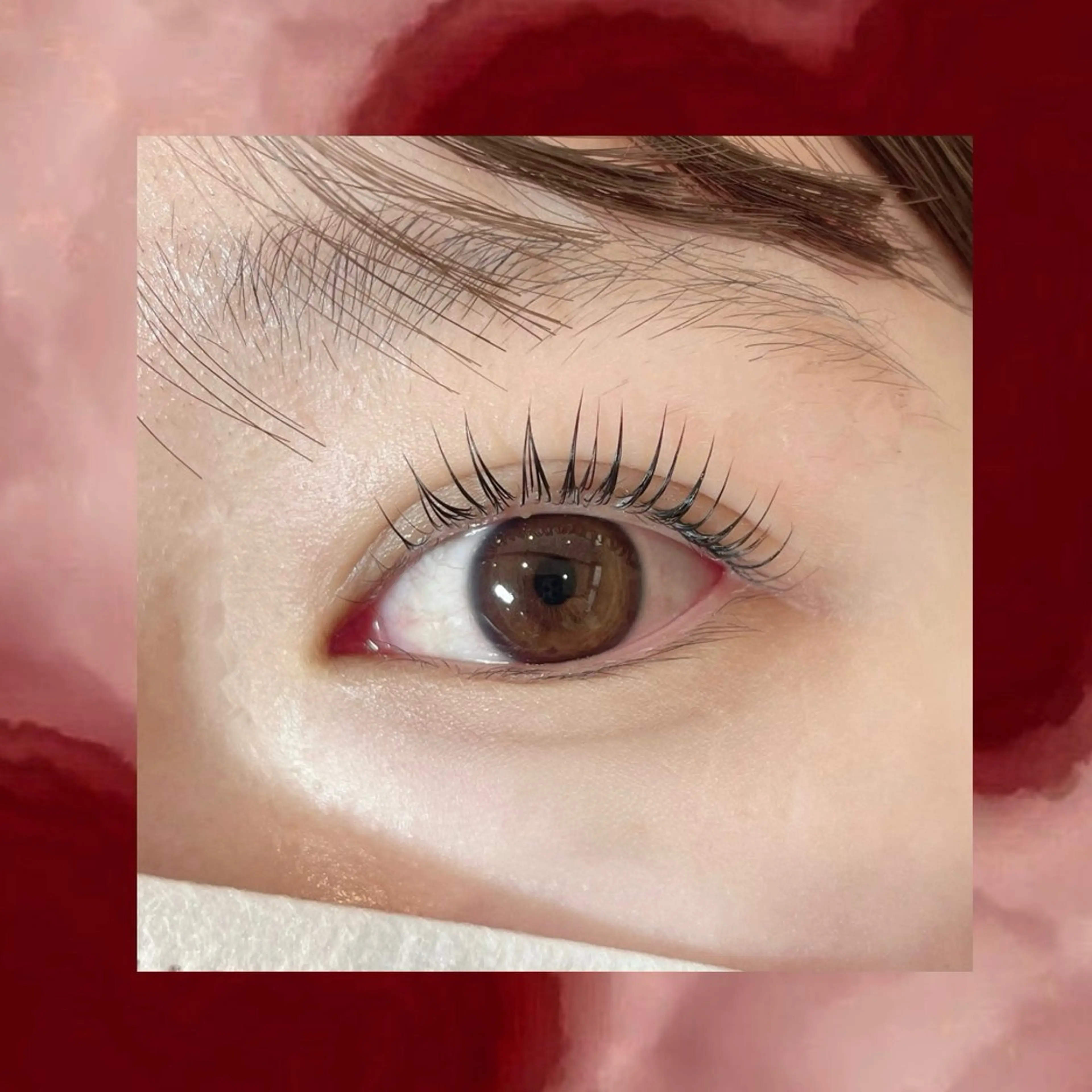 マツエク・マツパ パリジェンヌラッシュリフト eye salon fix lash ＋高知駅前店所属・fix lash＋ Marinのマツエク・マツパデザイン