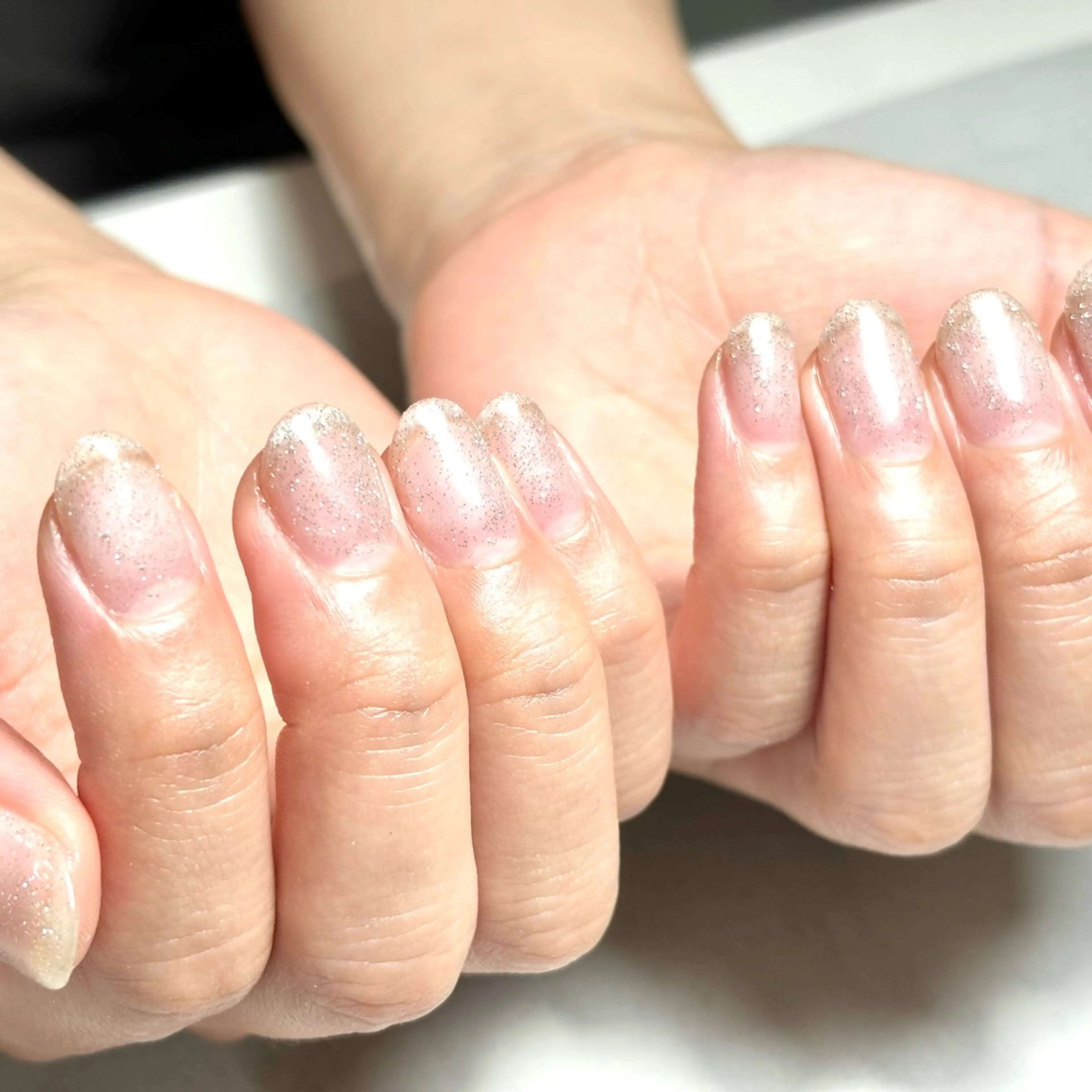 ネイル クリアネイル フラッシュネイル Nail&Spa SeaGlass所属・SeaGlass tomoのネイルデザイン