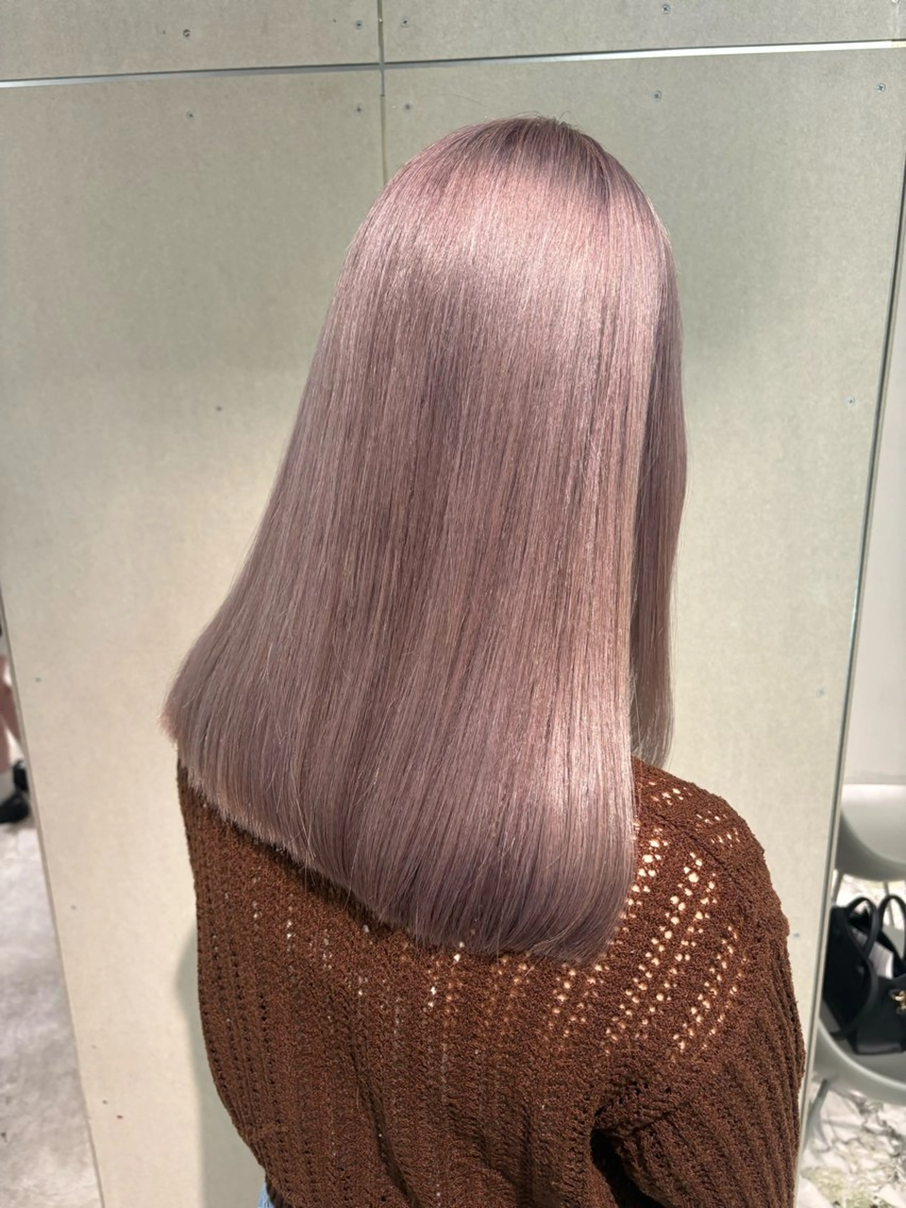 カラー ヘアカラー Harune/うる艶 ハイトーンのヘアスタイル