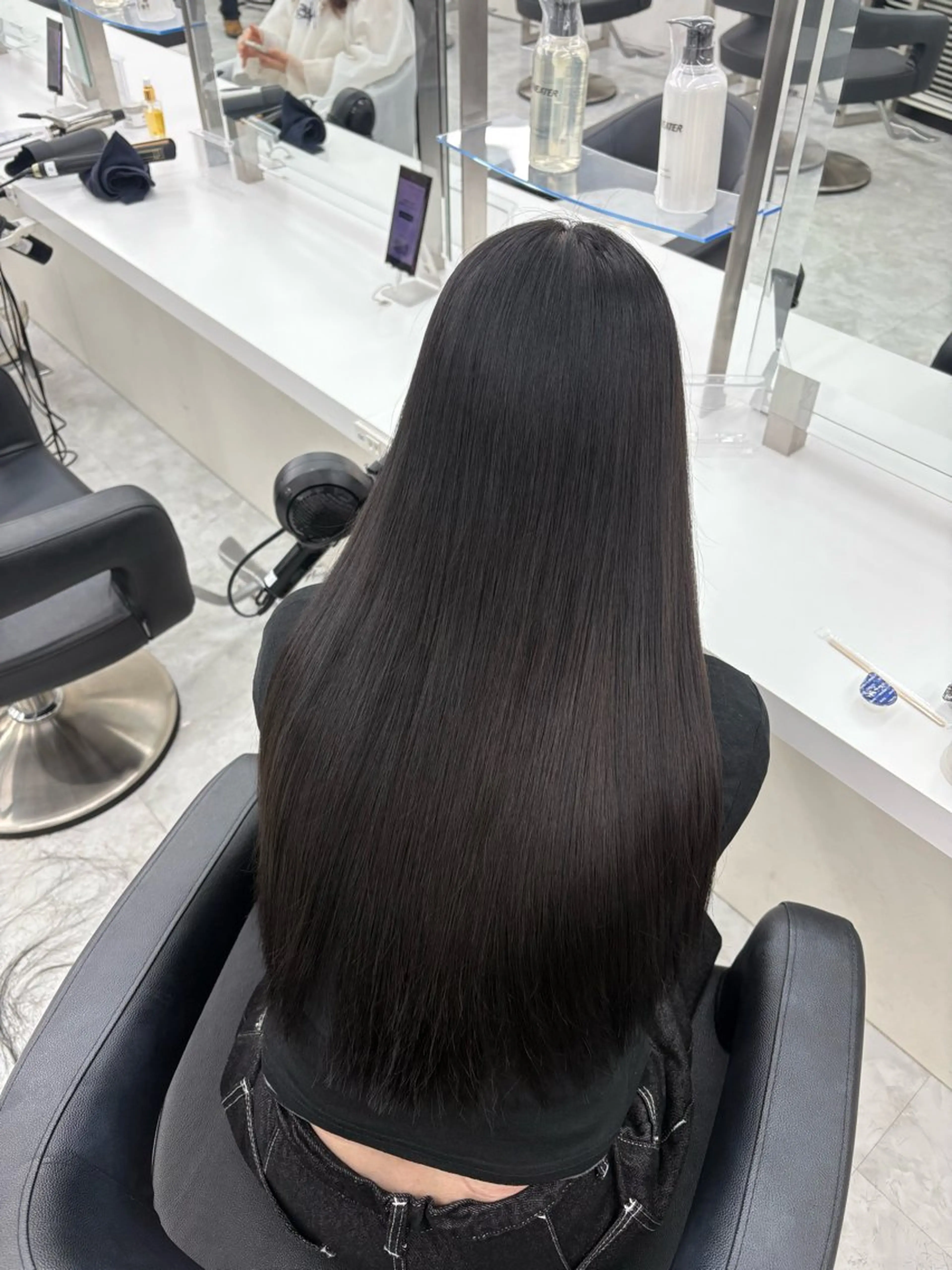 ロング カラー kazuki🍑韓国 トレンド暖色🫗のヘアスタイル