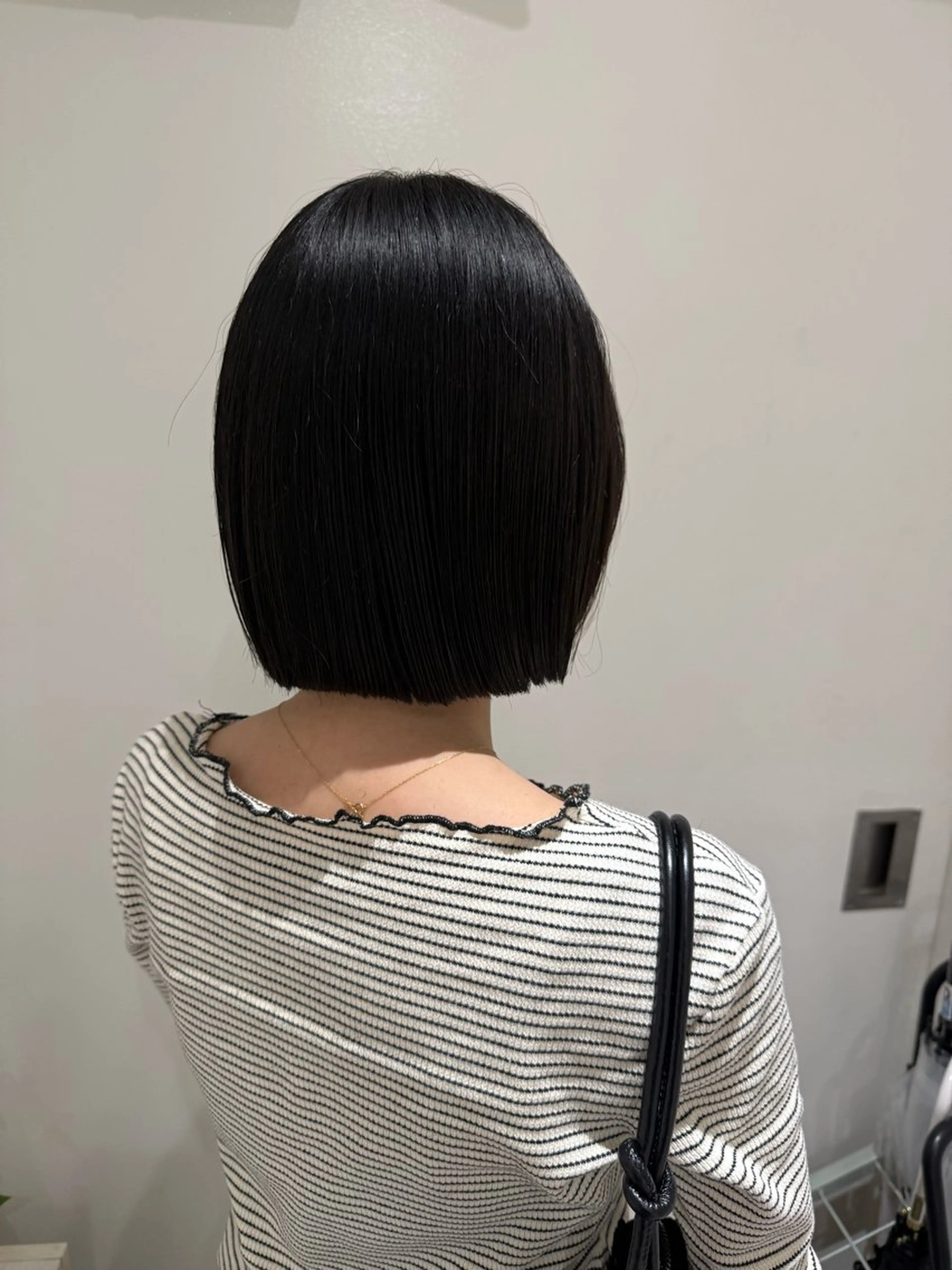 ミディアム ボブ カット トリートメント HAZEL 博多所属・SHIORI/ 博多美容室のヘアスタイル