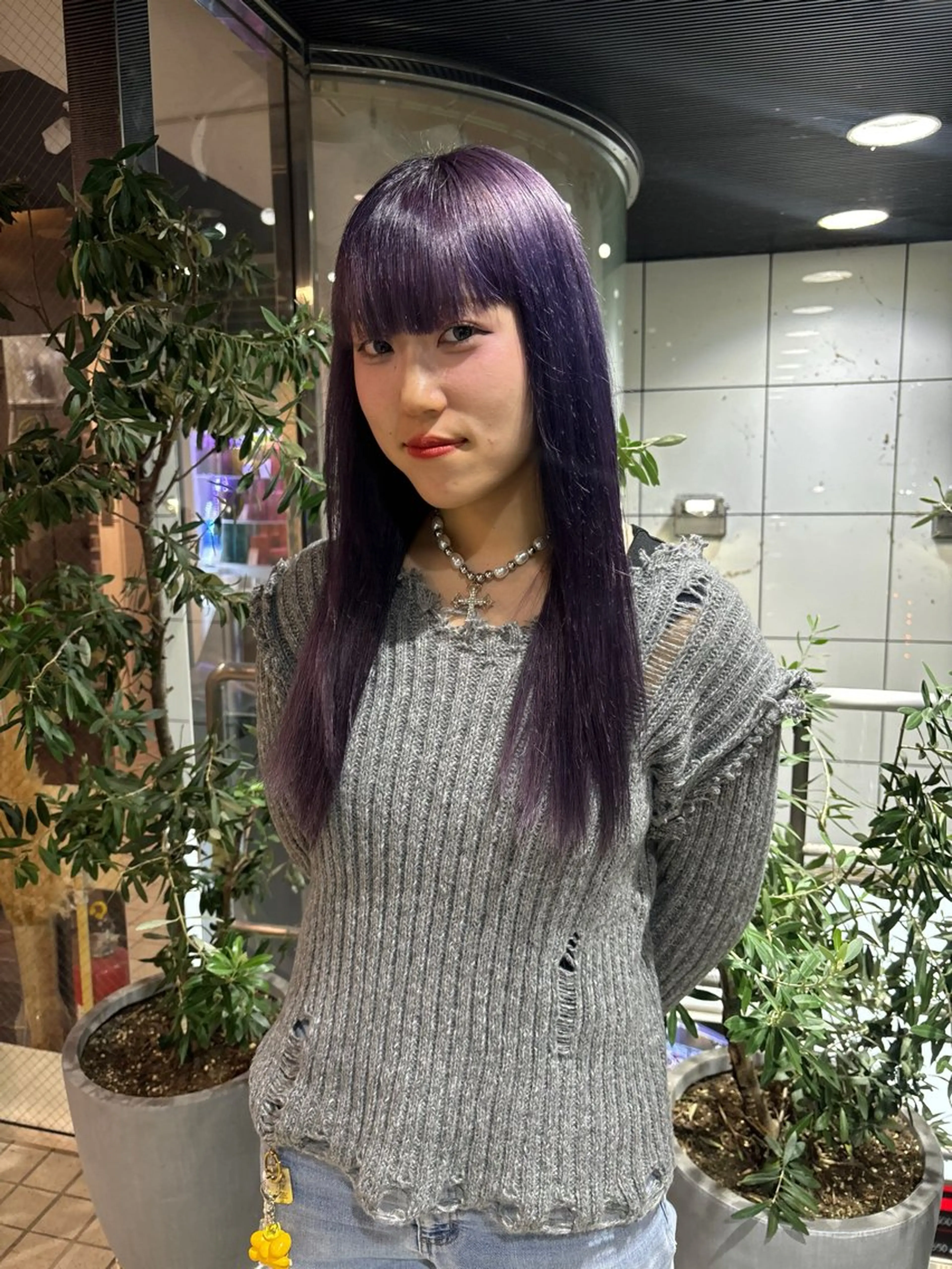 カラー ブリーチ ケアブリーチ ダブルカラー ハイトーンカラー インナーカラー ヘアカラー レイヤー/ボブカット 🪩💫KAYOのヘアスタイル