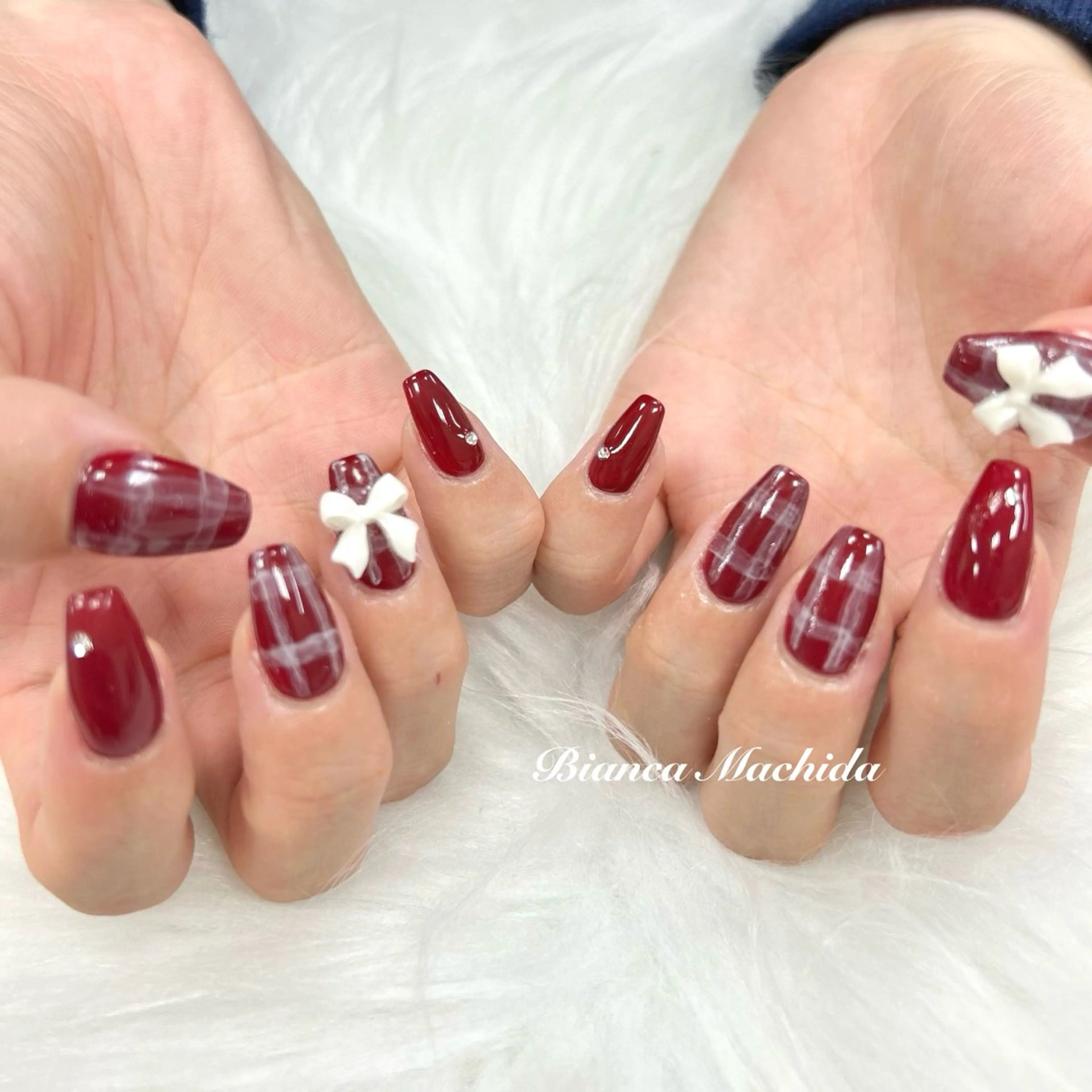 ネイル ハンドネイル ハンドケア Bianca 🪽 Nakajimaのネイルデザイン