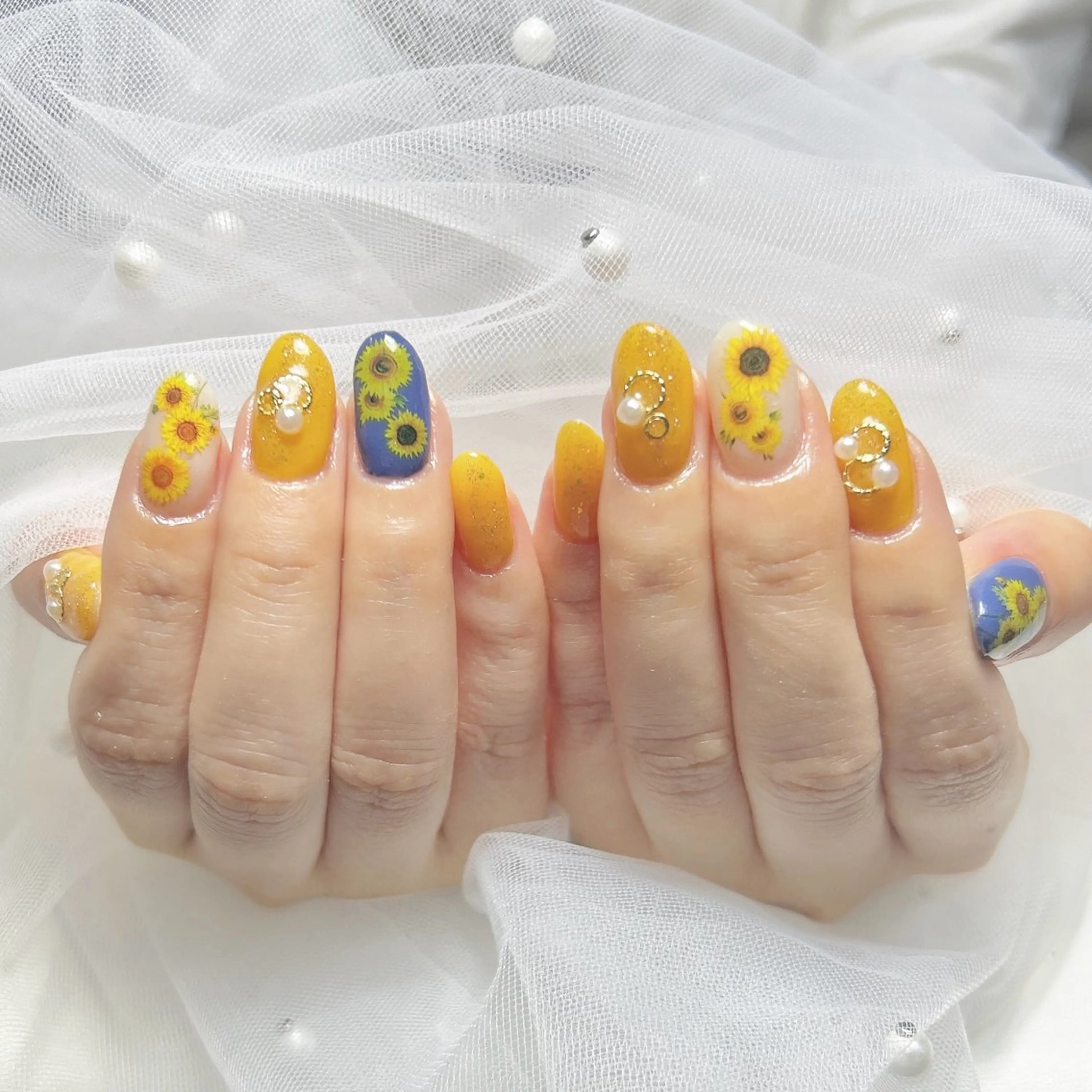 ネイル ハンドネイル 【malunail】 8月15日〜店舗移動のネイルデザイン
