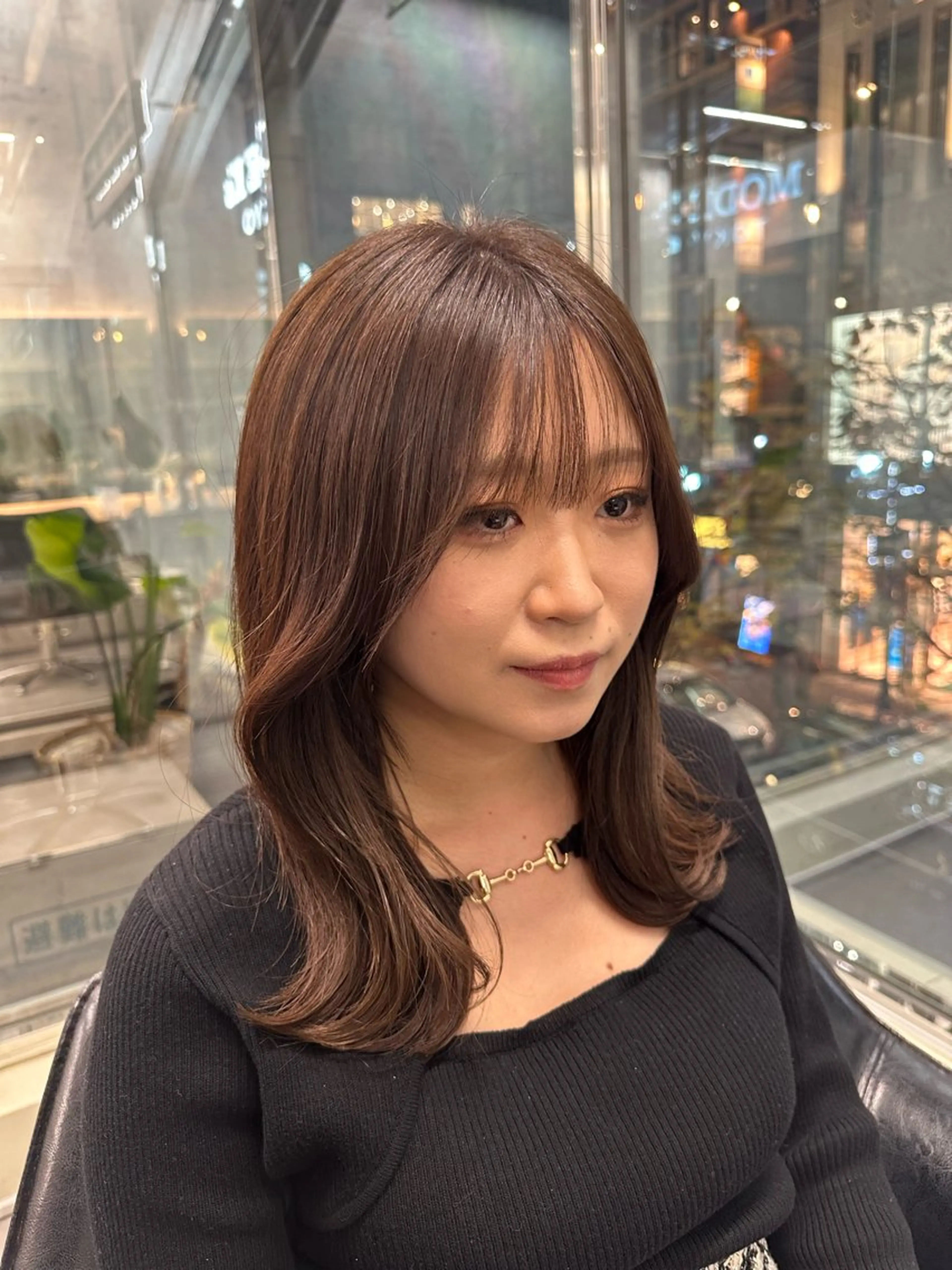 ロング カラー Misora/ボブ/ レイヤー/艶カラーのヘアスタイル