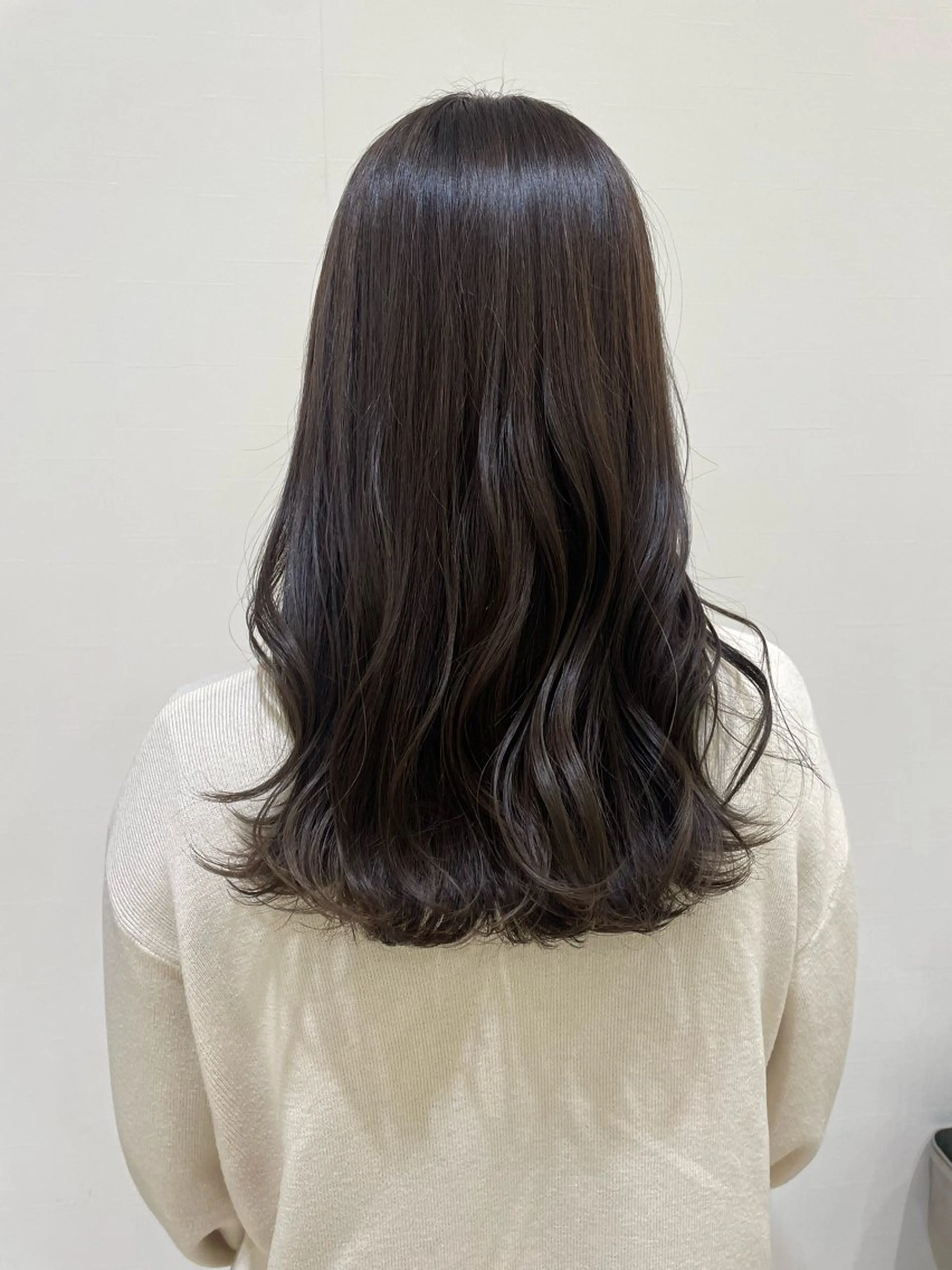 セミロング カラー オリーブカラー 薬院浄水通/ショート /ボブ/rukaのヘアスタイル