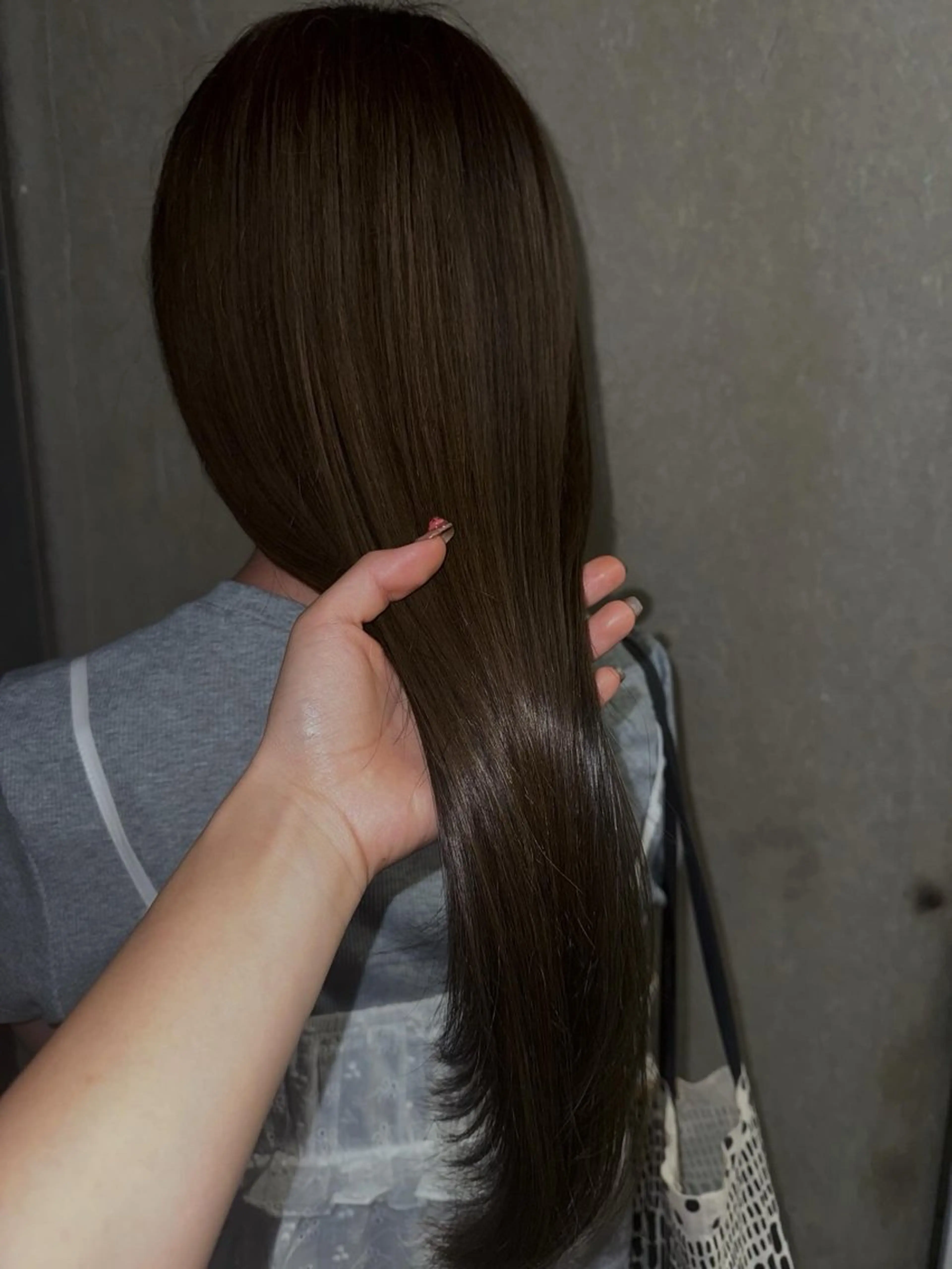 ロング カラー ヘアカラー トリートメント 種村 紗菜のヘアスタイル