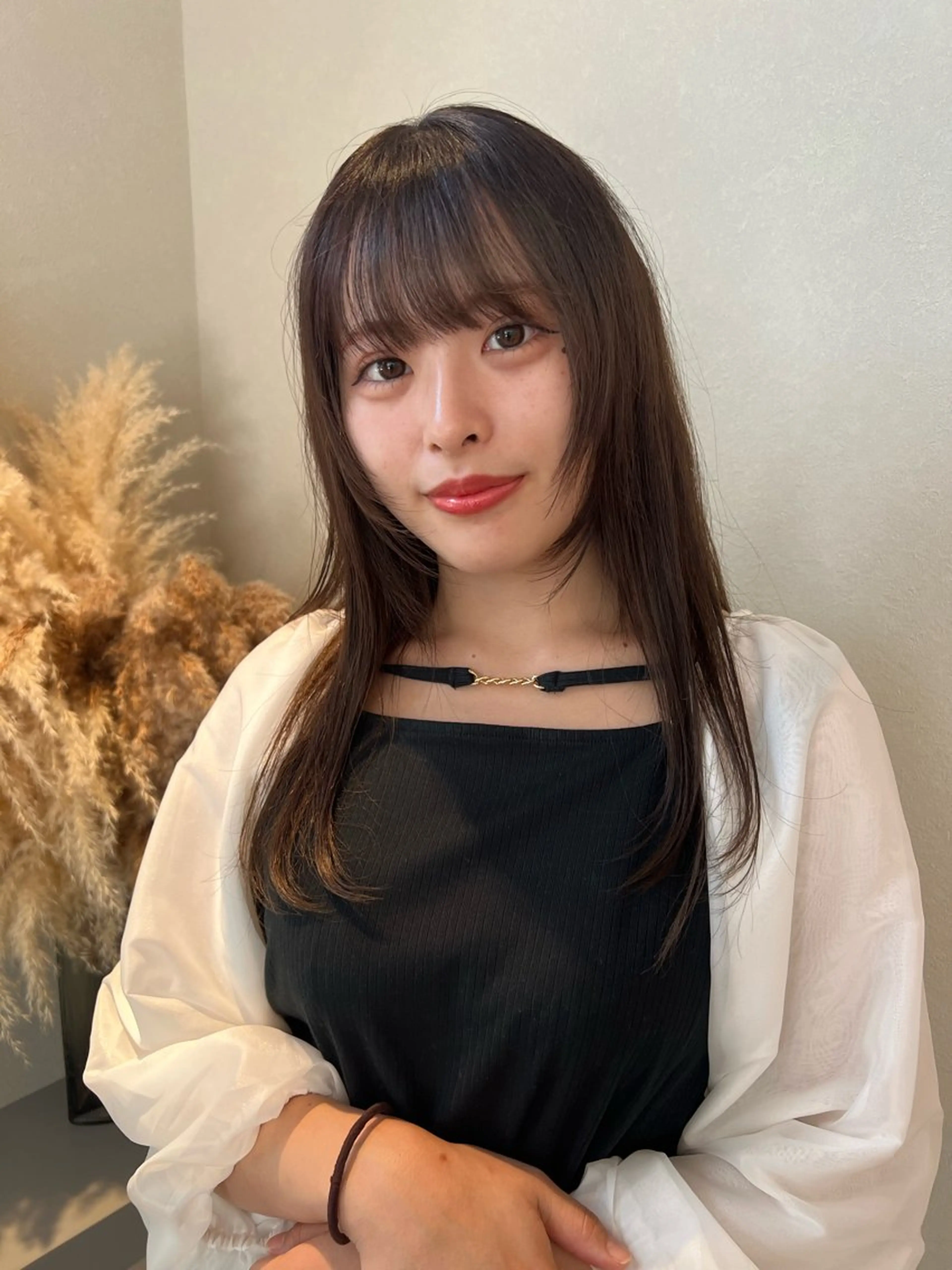 カラー NORA GINZA / U所属・岡本 琉唯のヘアスタイル