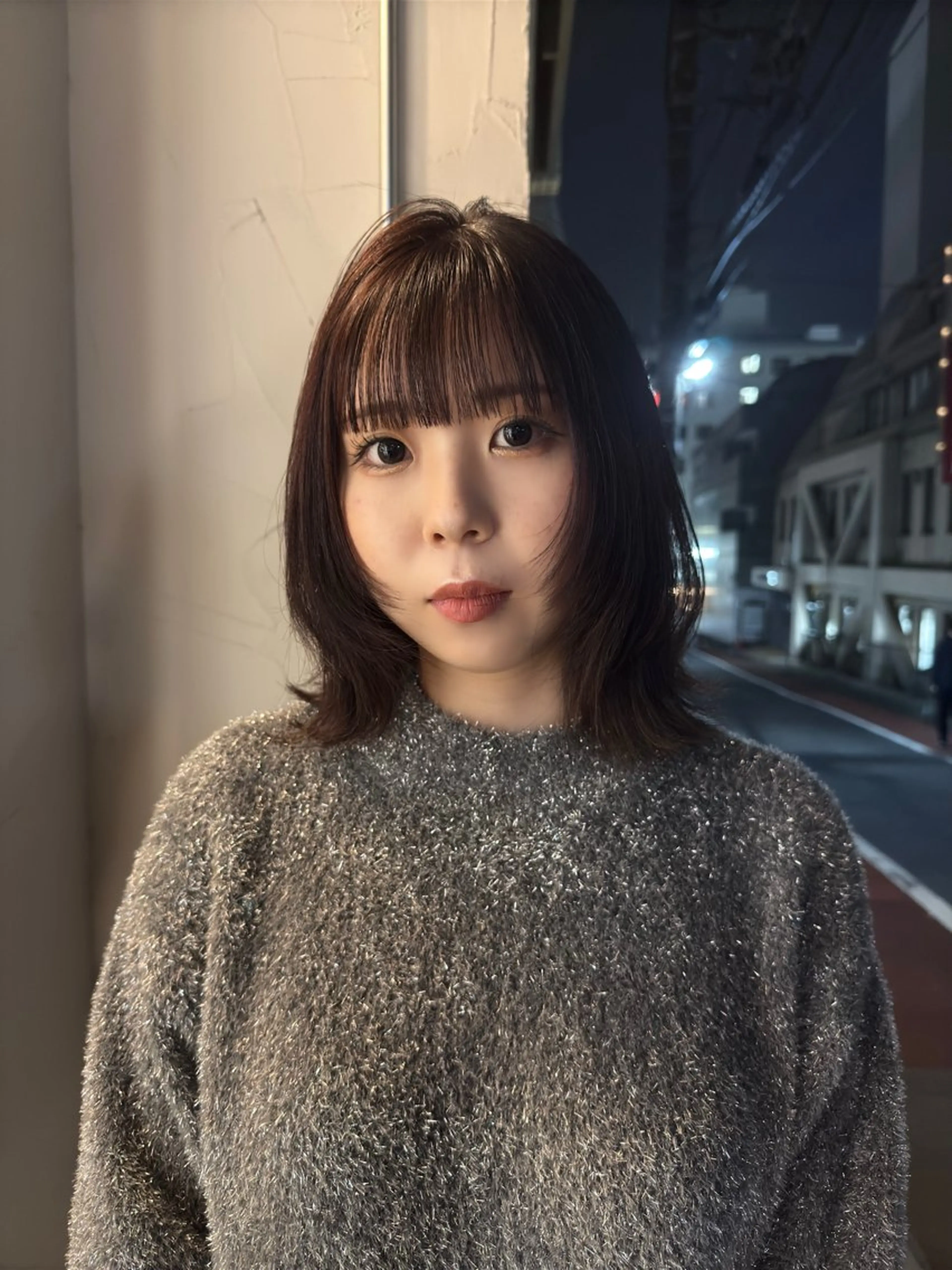 ミディアム カラー Stam所属・パーマ/ボブ /ブリーチ チヒロのヘアスタイル