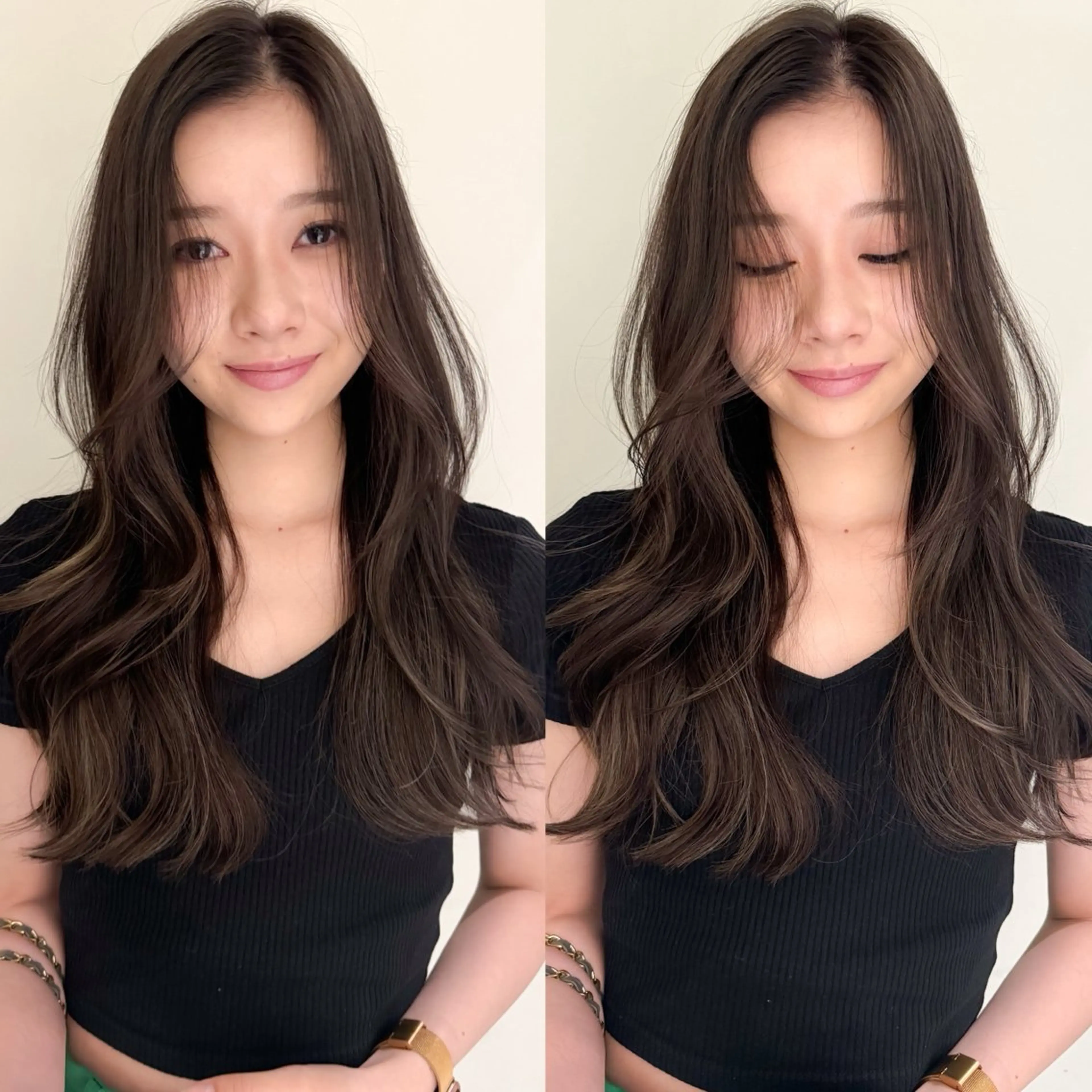 ロング 🫧小顔レイヤー JILBLAN 涼のヘアスタイル
