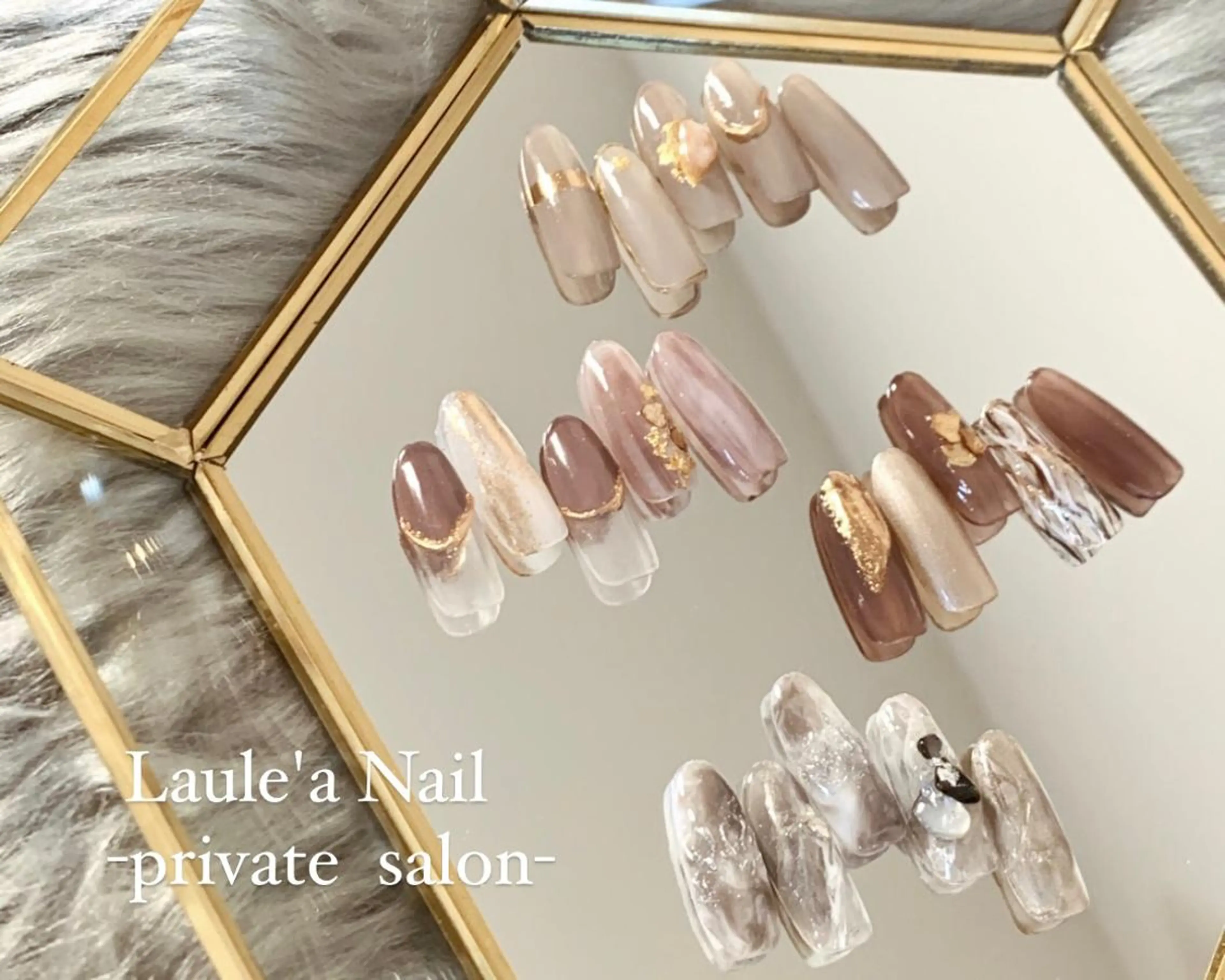 ミディアム ReAnc所属・💎ReAnc💎 （Laule'a ）のネイルデザイン