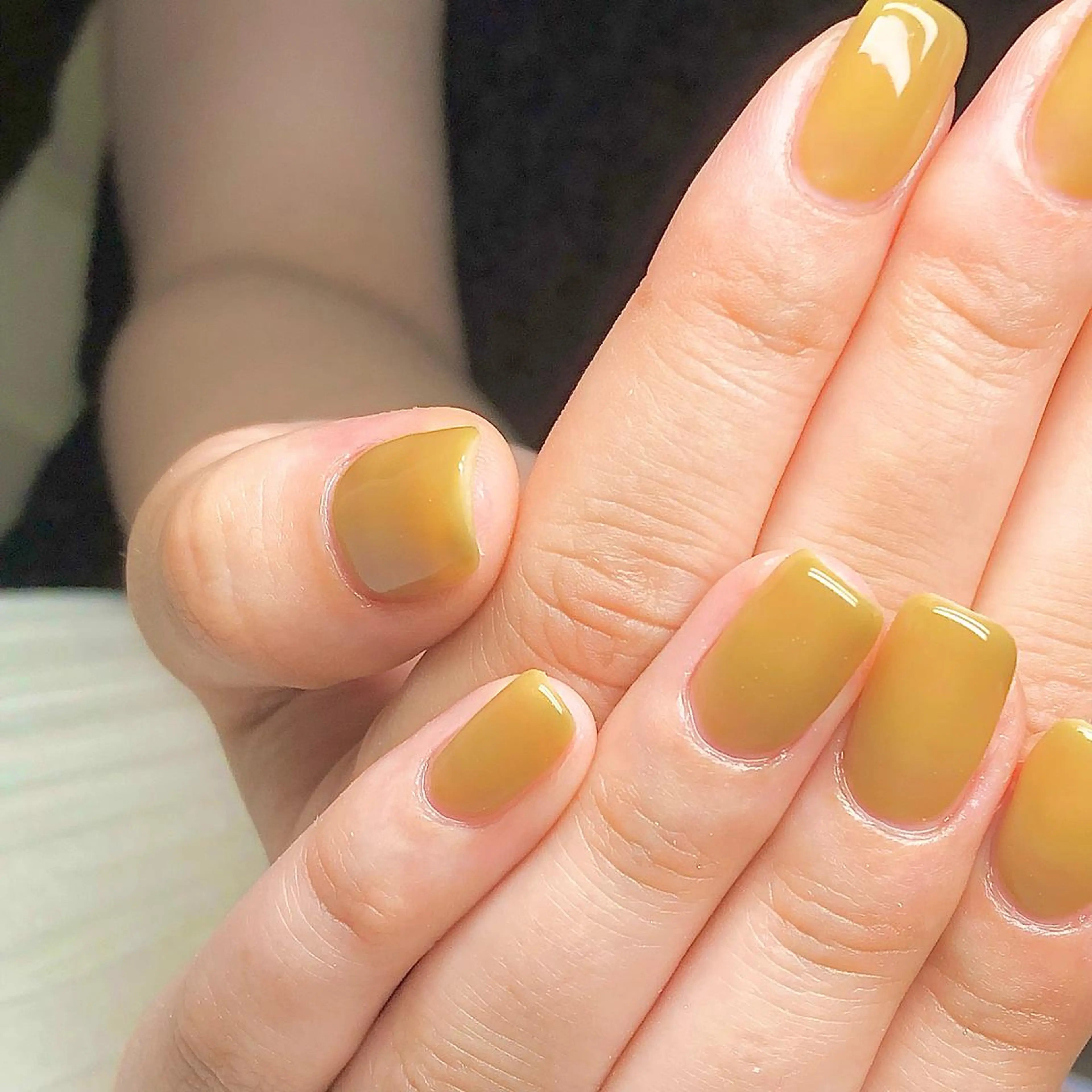 ショート ネイル ハンドネイル 🦋Kiyomi. 🦋のネイルデザイン