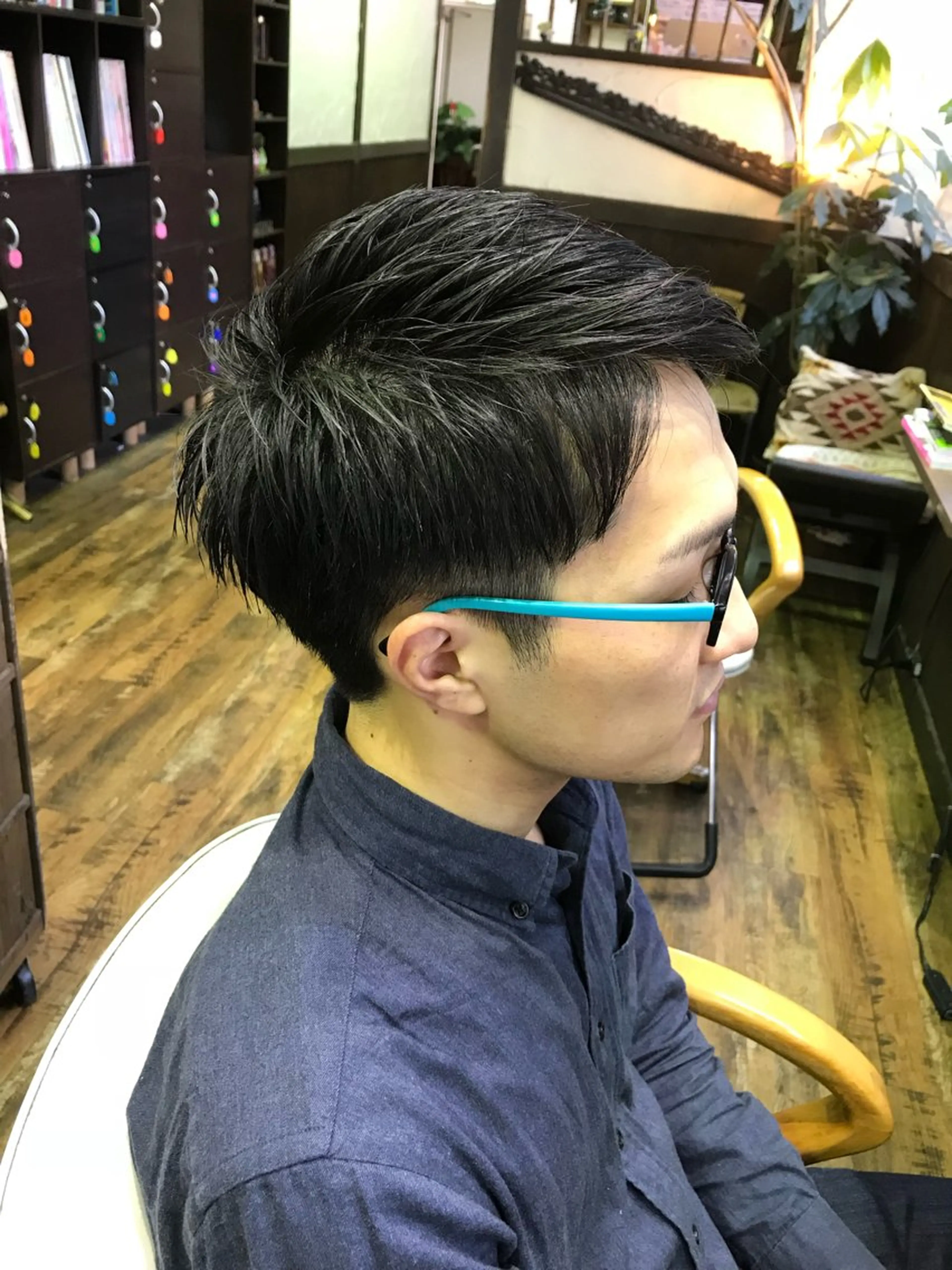 メンズ 🌱透明感カラー☘️ TOYO🌱のヘアスタイル