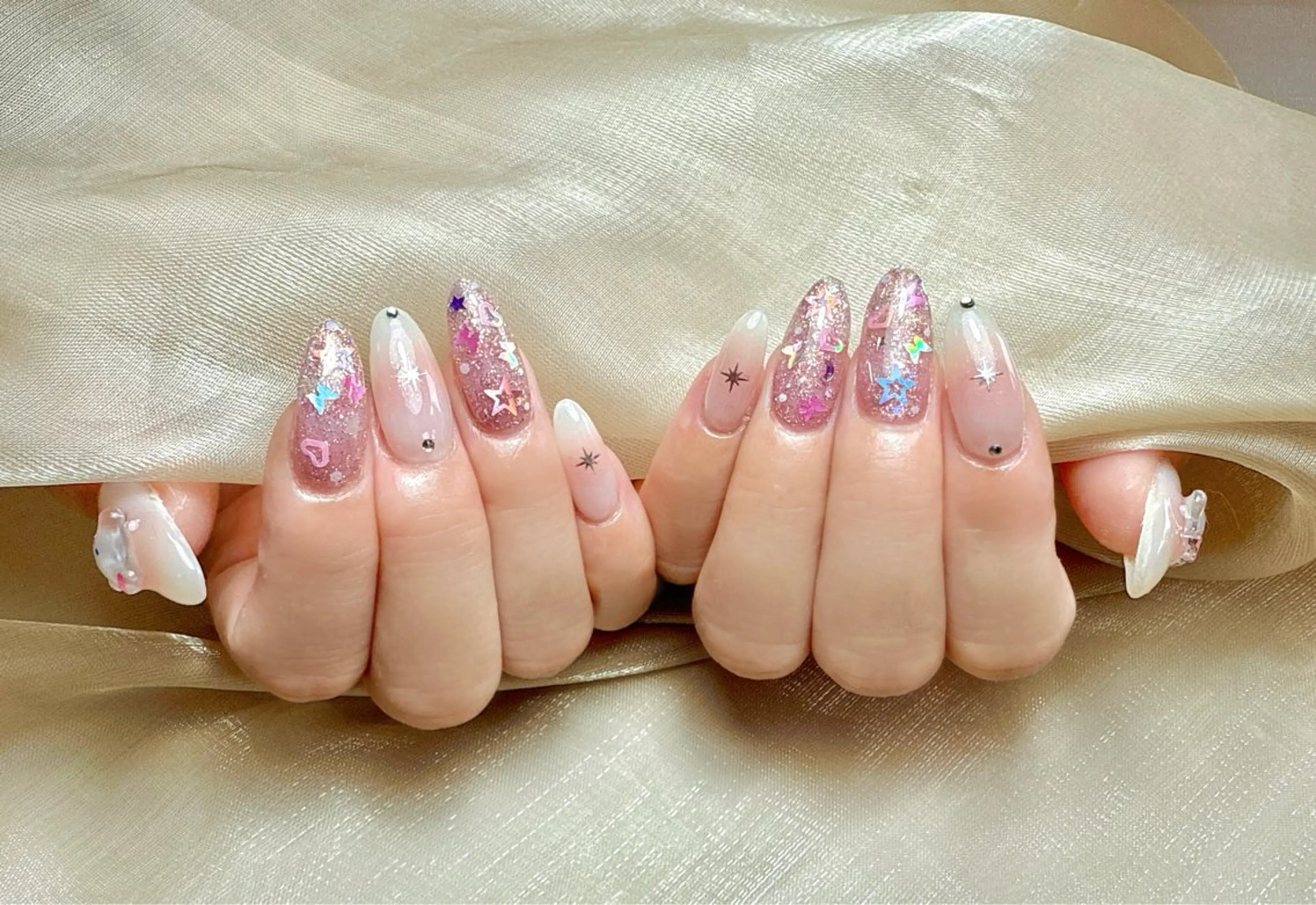 ネイル 持ち込み ハンドネイル ハンドケア L.Nail所属・L. Nailのネイルデザイン