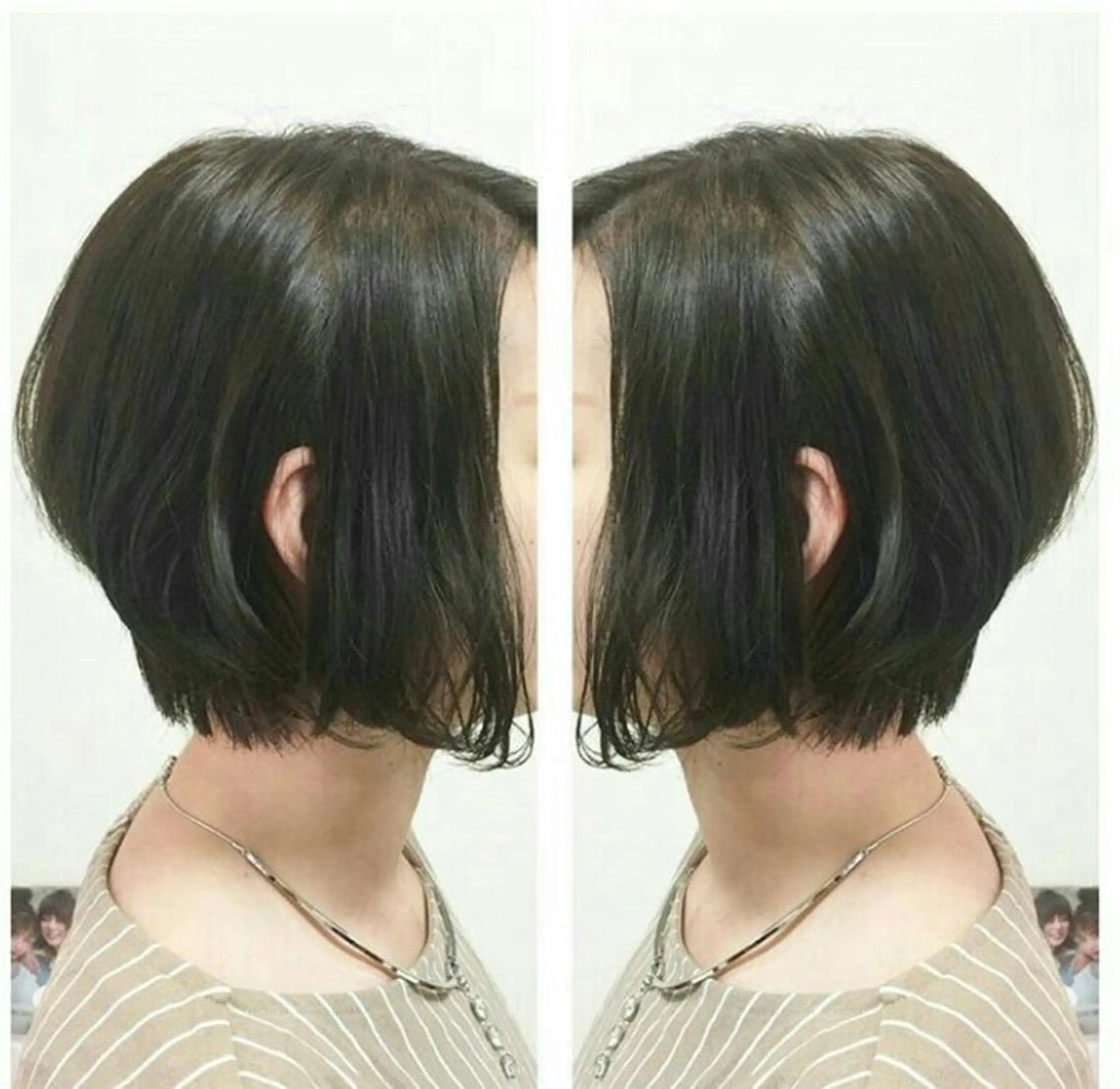 ショート カラー ブルーカラー ブルージュ ヘアカラー トリートメント ヘアーズ　ゼロ所属・❤️ヘアーズ ゼロ❤️のヘアスタイル