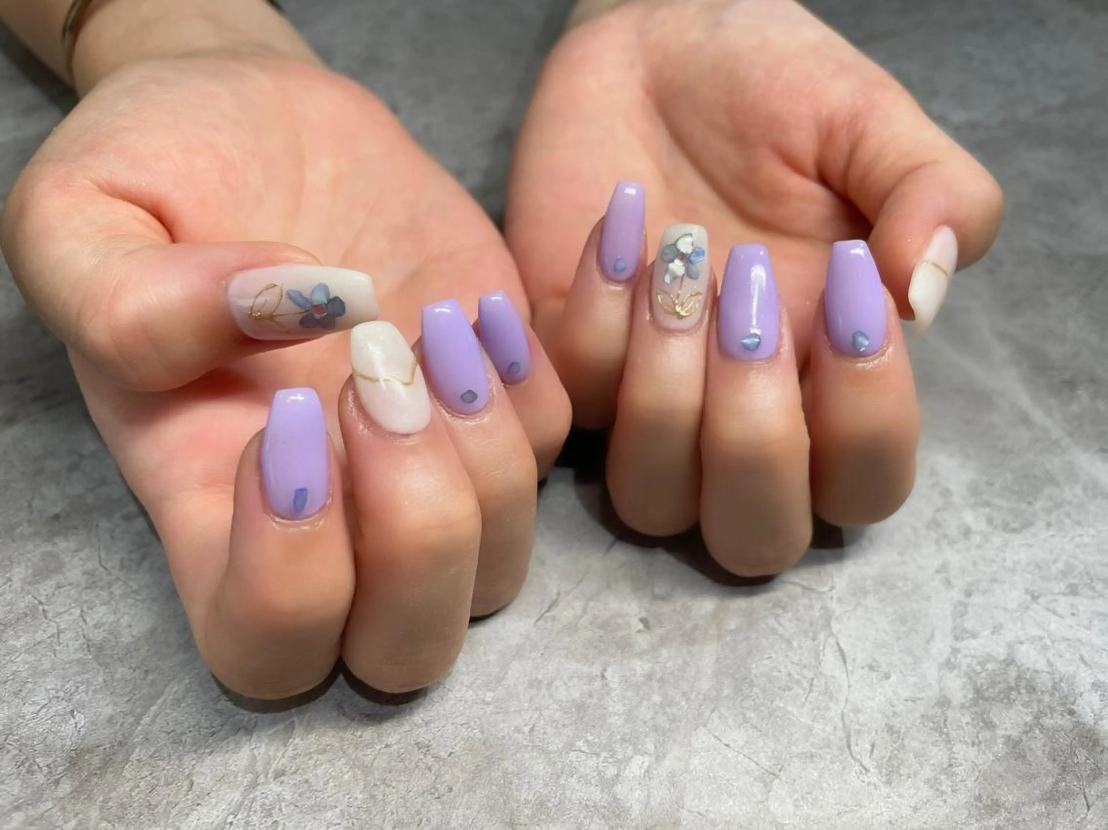 ネイル フラワーネイル Nail Salon Lindaのネイルデザイン