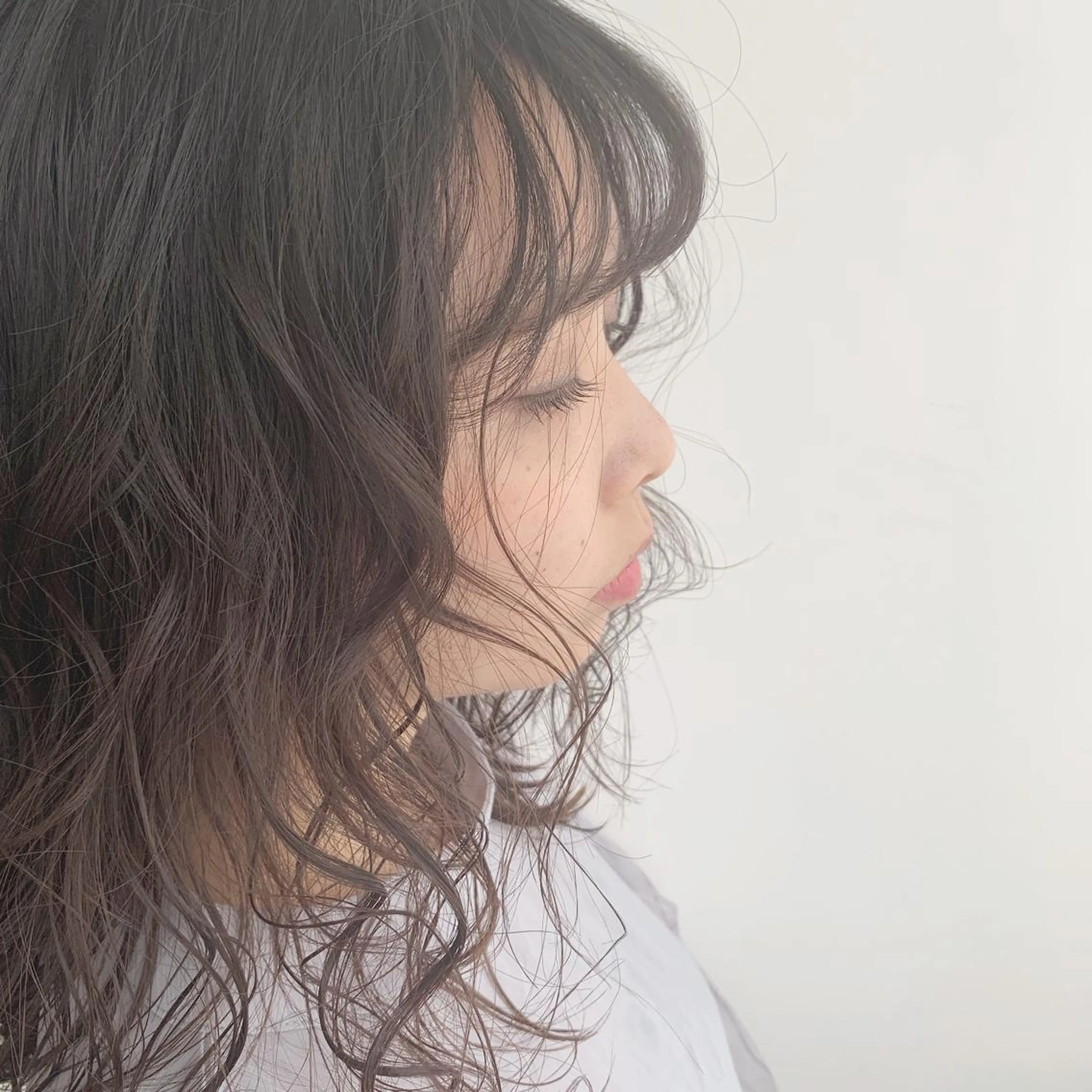 ミディアム カラー 韓国　縮毛矯正 髪質改善　木村のヘアスタイル