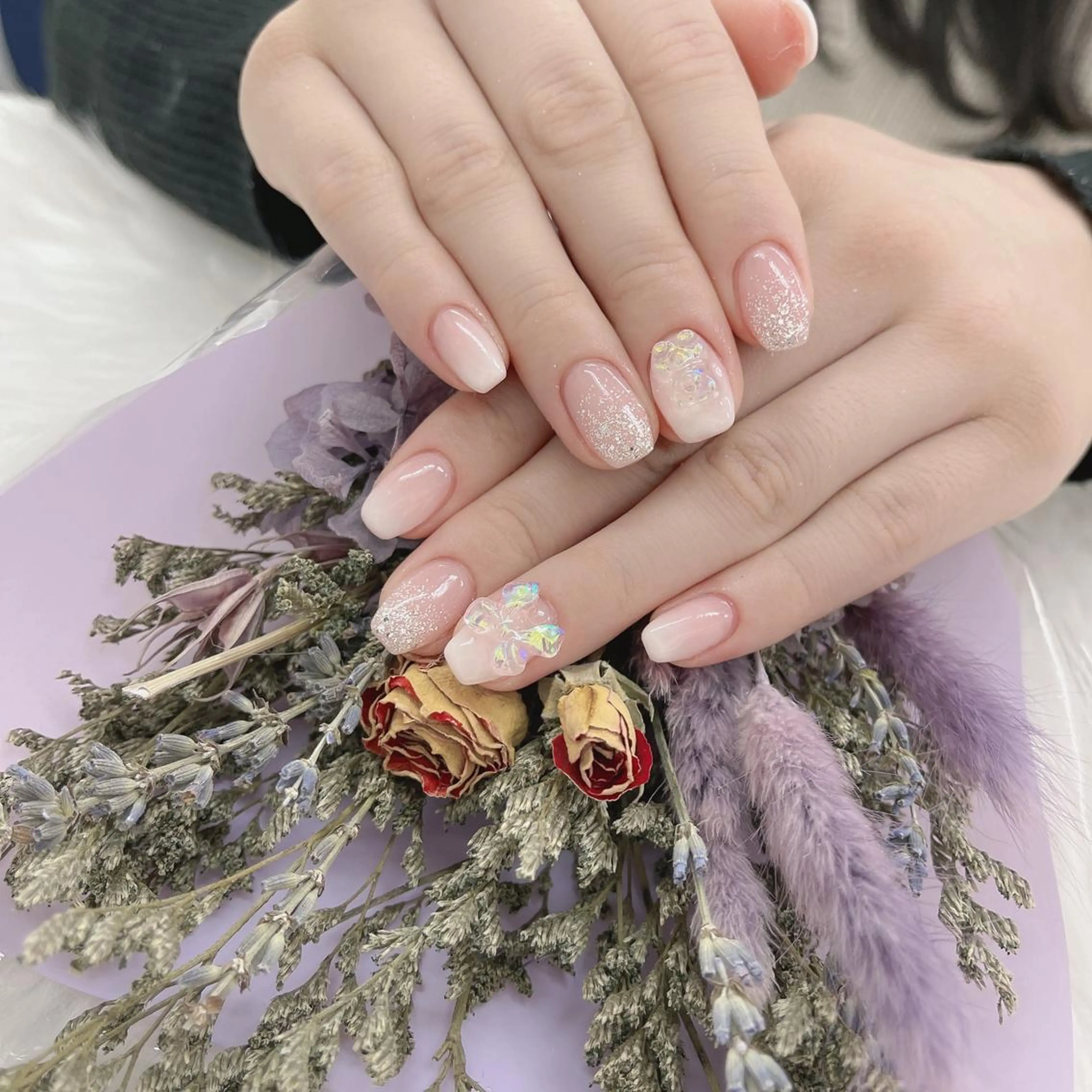 ネイル 🦋ネイルサロン ブラン🌈ゆりのネイルデザイン