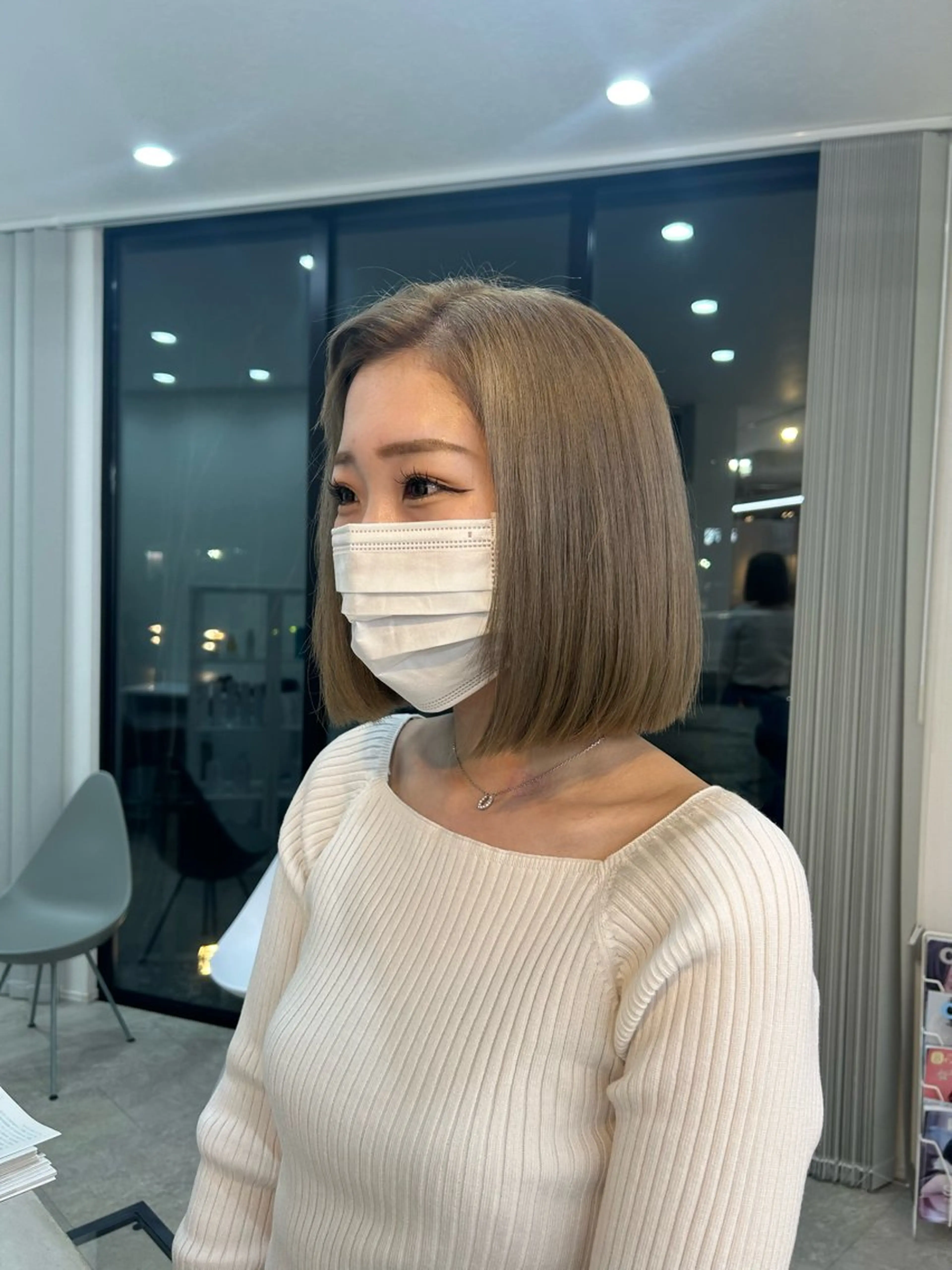 ショート カラー ヘアカラー suehiro yunaのヘアスタイル