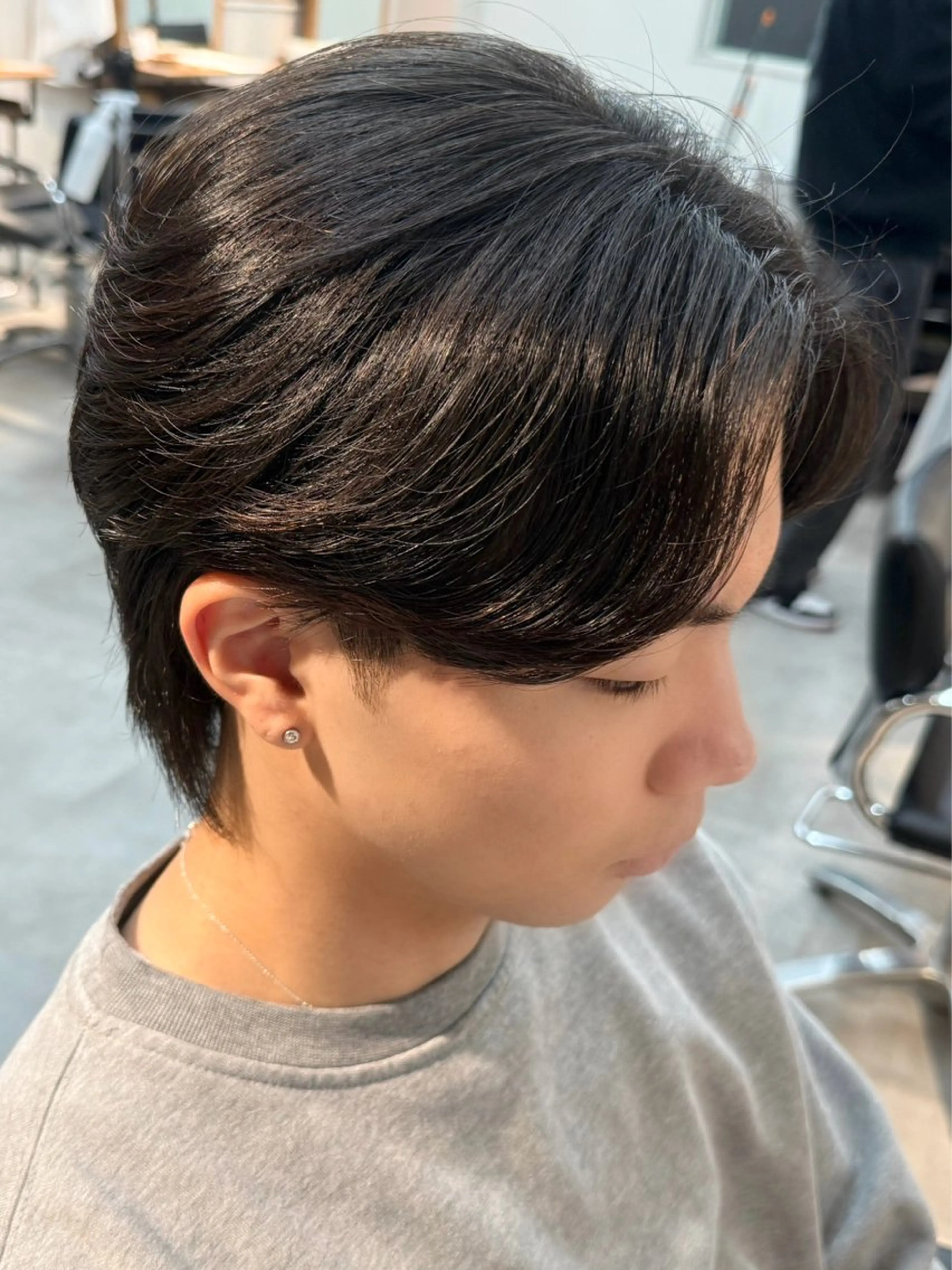 メンズ メンズ韓国風 メンズパーマ カット 縮毛矯正 トリートメント ✂️曲がる縮毛矯正✨ MEN'S/髪質改善のヘアスタイル