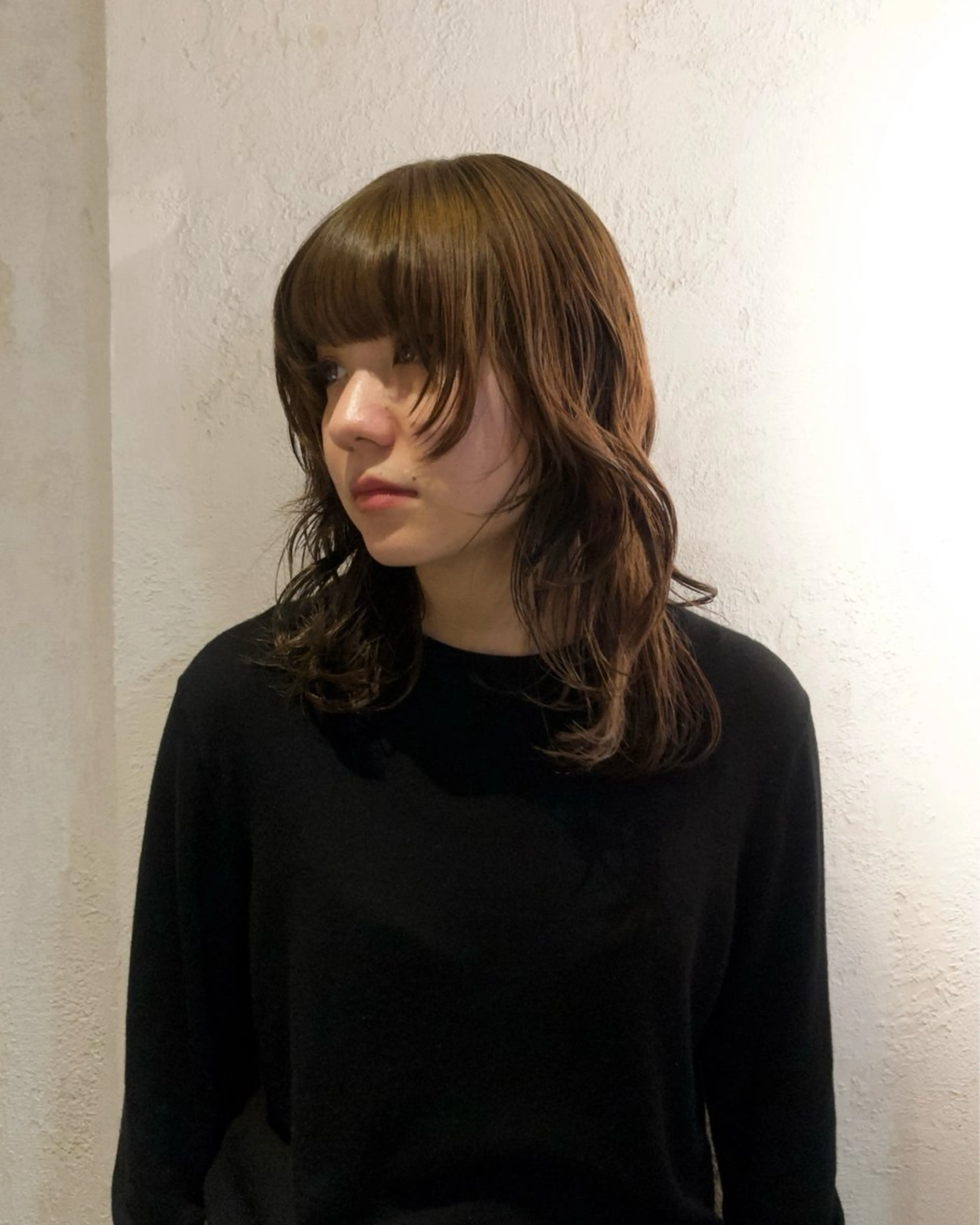 ミディアム ヘアカラー eddie所属・Kanoe /モデル募集中のヘアスタイル