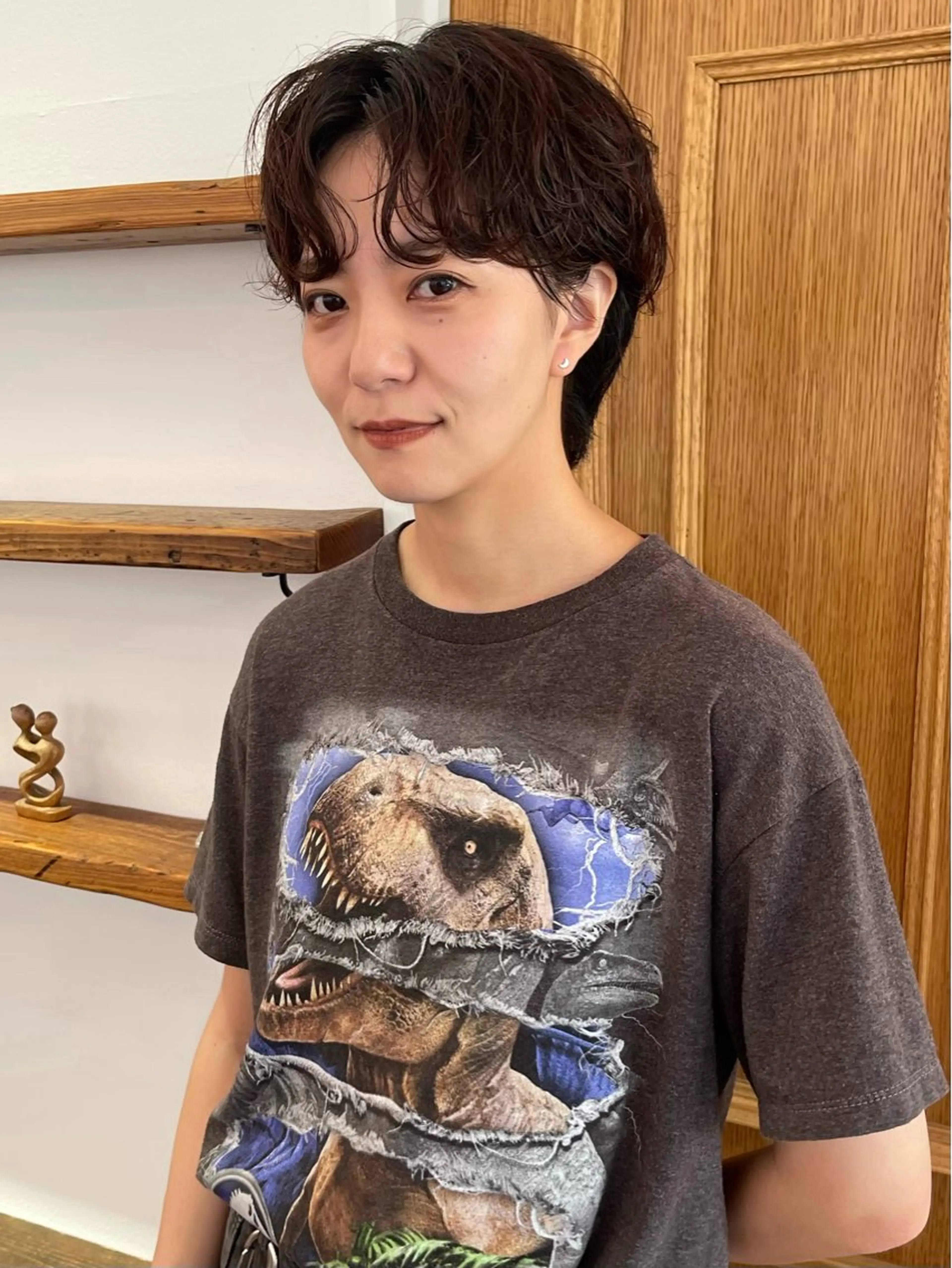 新規ショート限定カット+パーマの写真