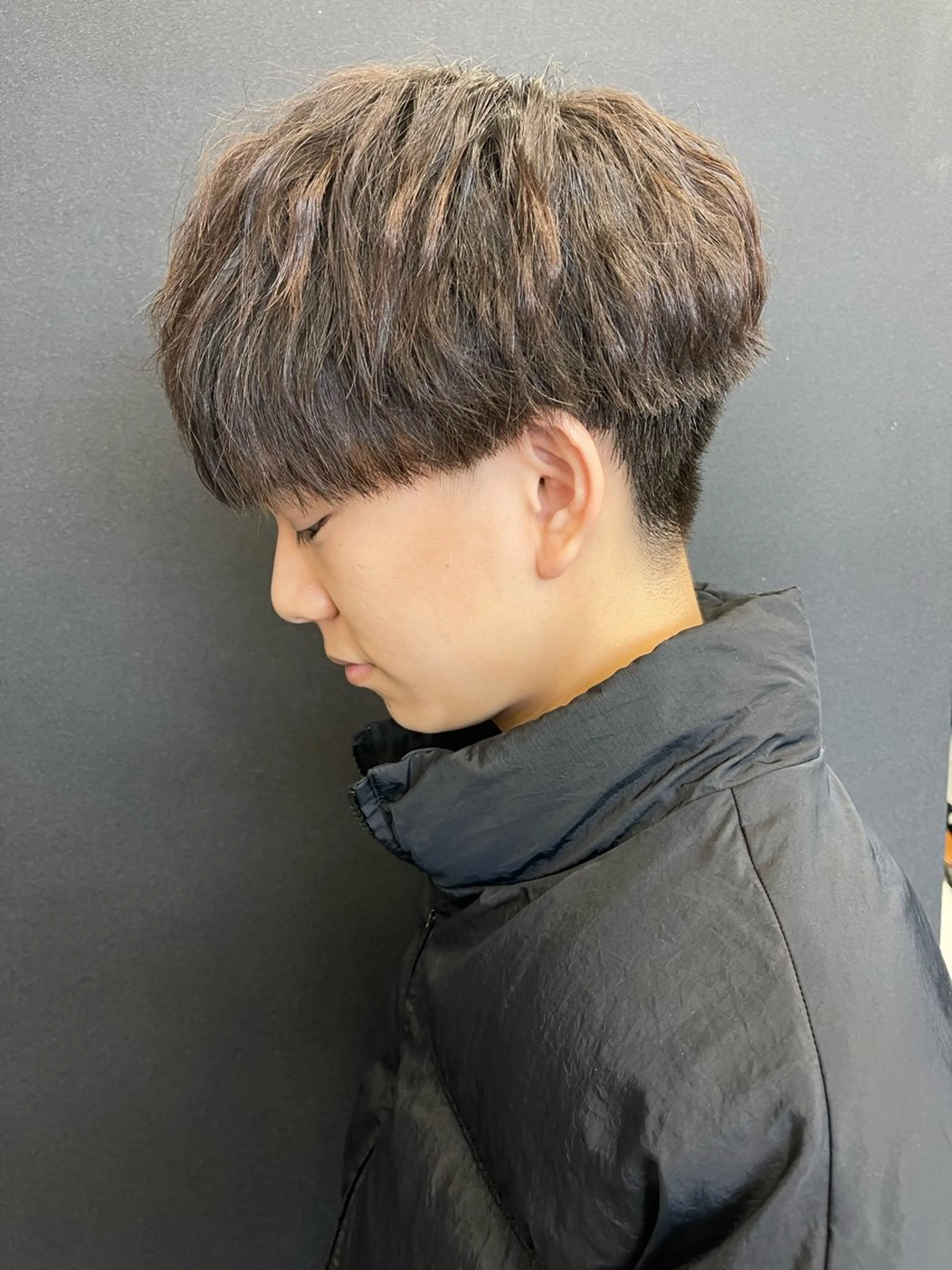 ショート メンズ 波巻きパーマ カット トリートメント beautystadium529所属・高橋 裕利のヘアスタイル