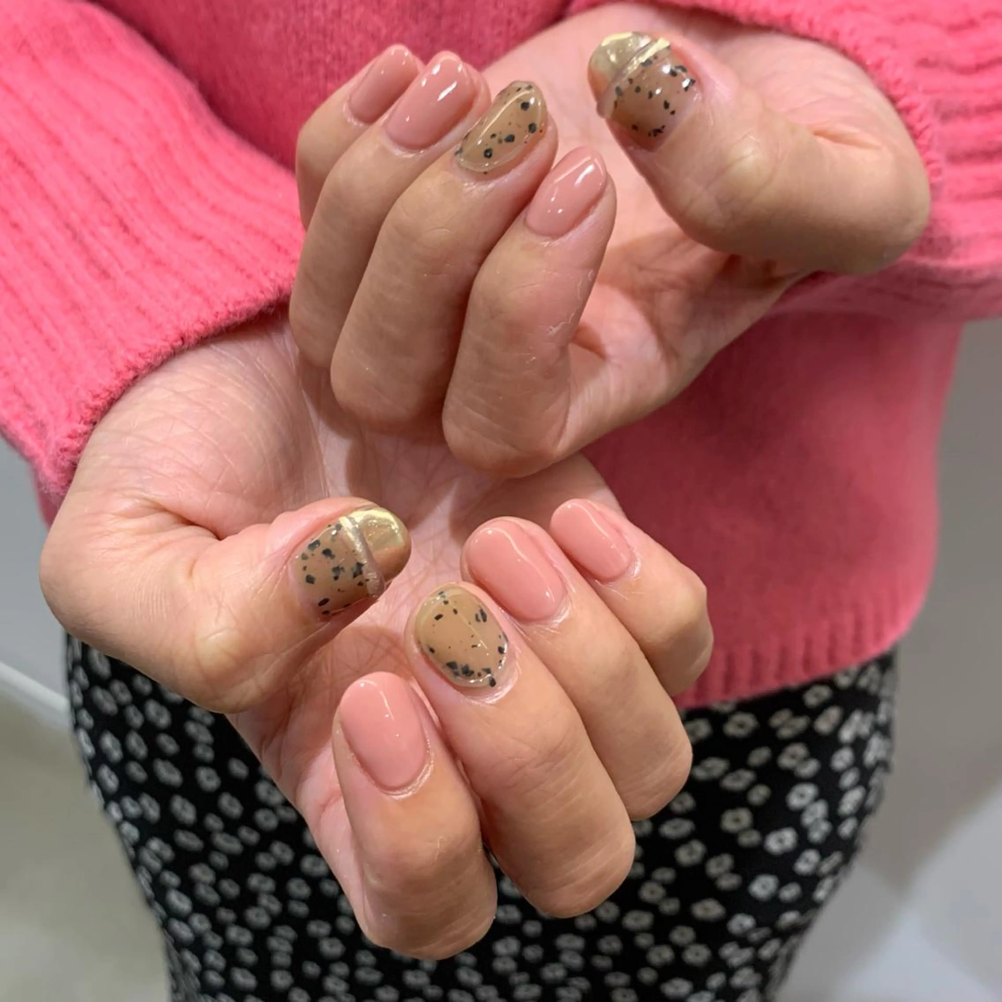 ネイル ピンク private nailsalon Fofo所属・Fofo フォフォのネイルデザイン