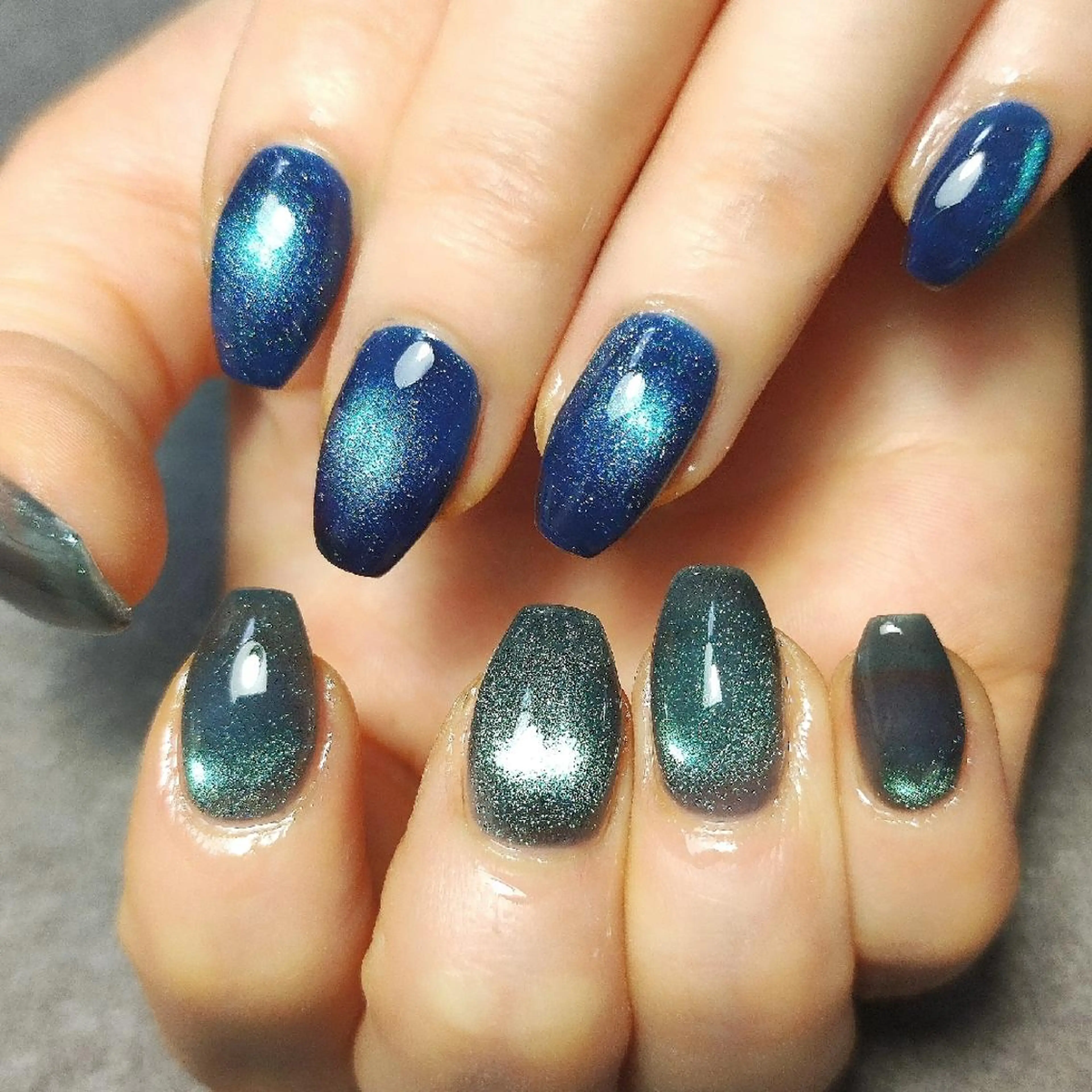 ネイル マグネットネイル 個人サロン saltnailのネイルデザイン
