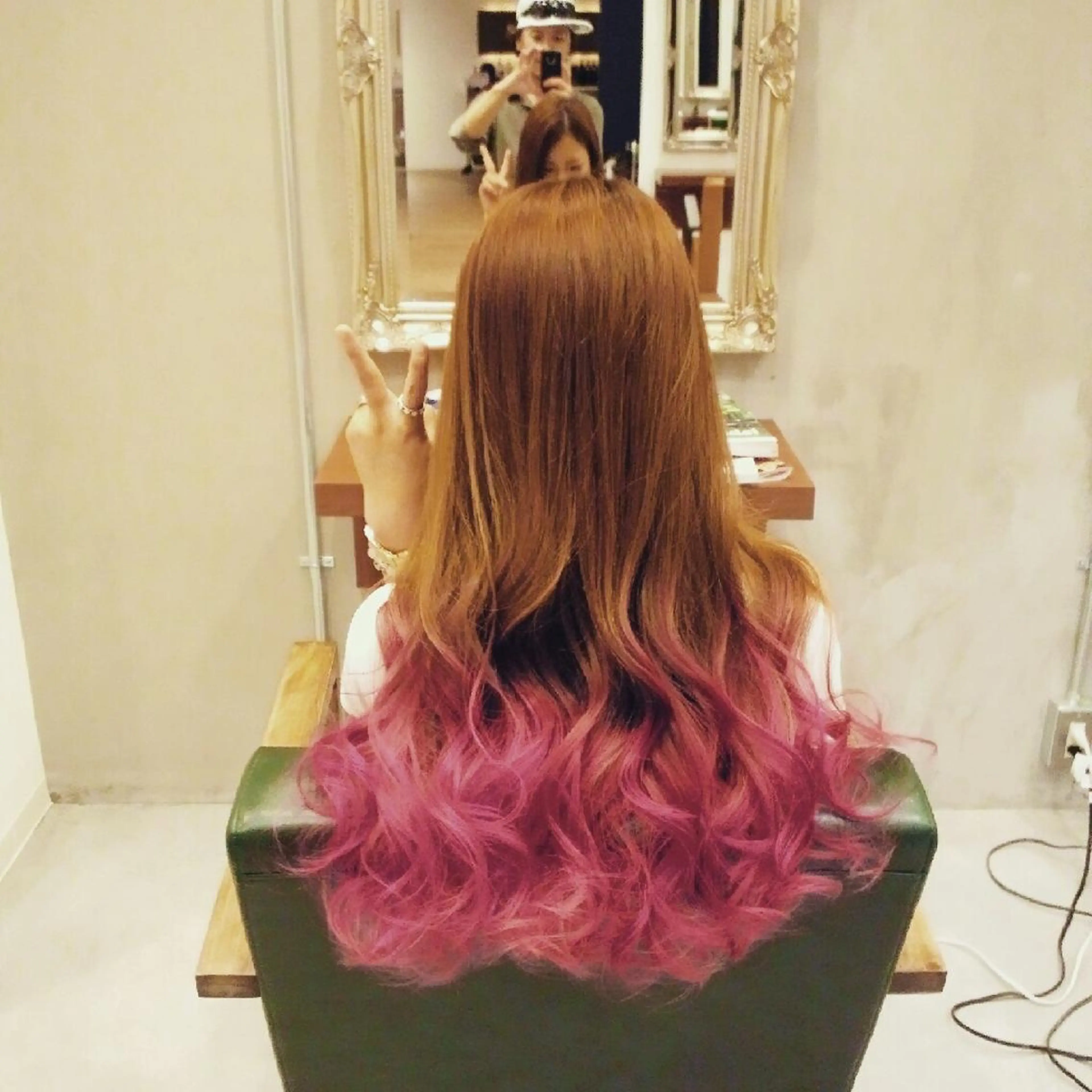 ロング ヘアカラー メテオ取扱✨美髪 矯正✨HiroNYのヘアスタイル