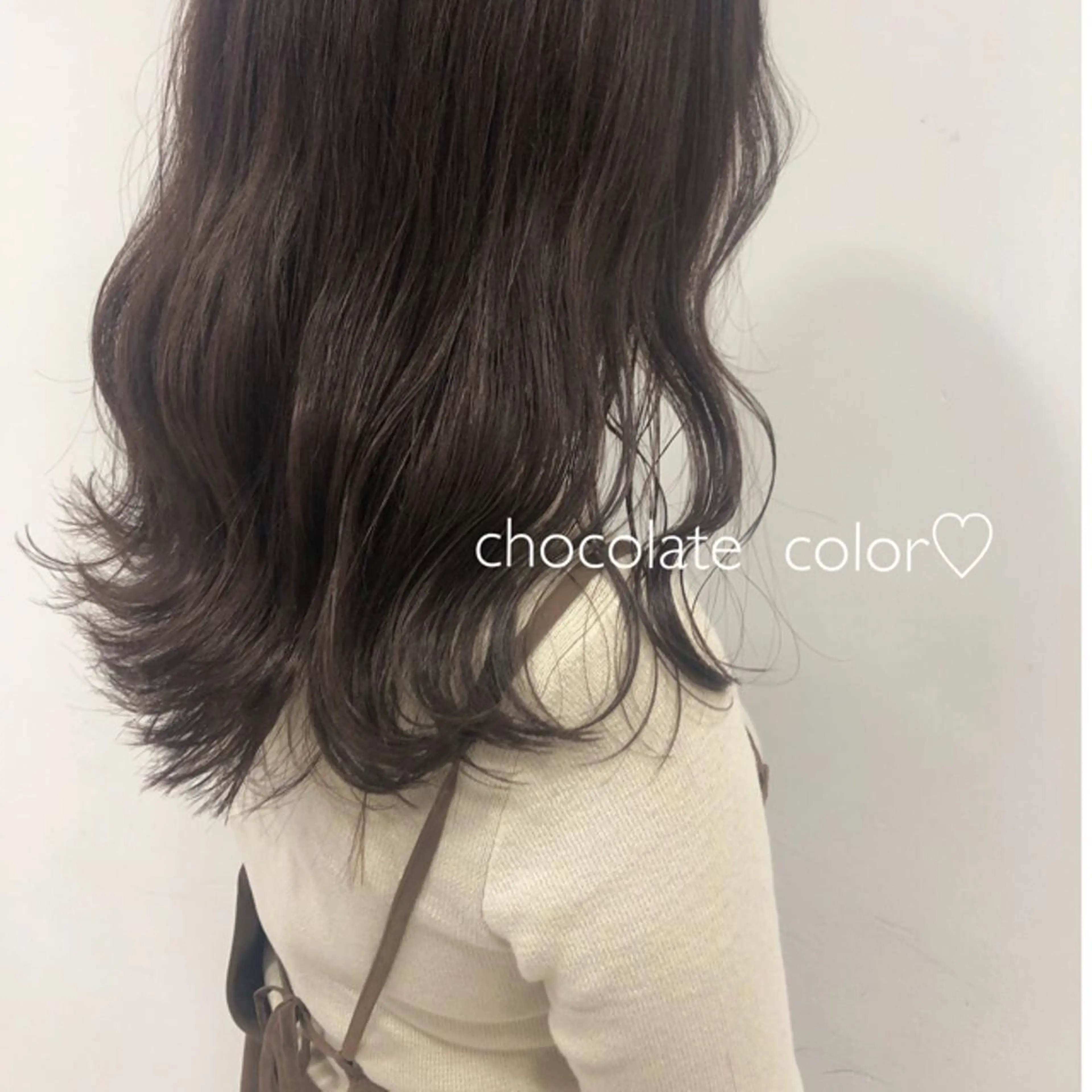 セミロング カラー GLROW haruhiのヘアスタイル