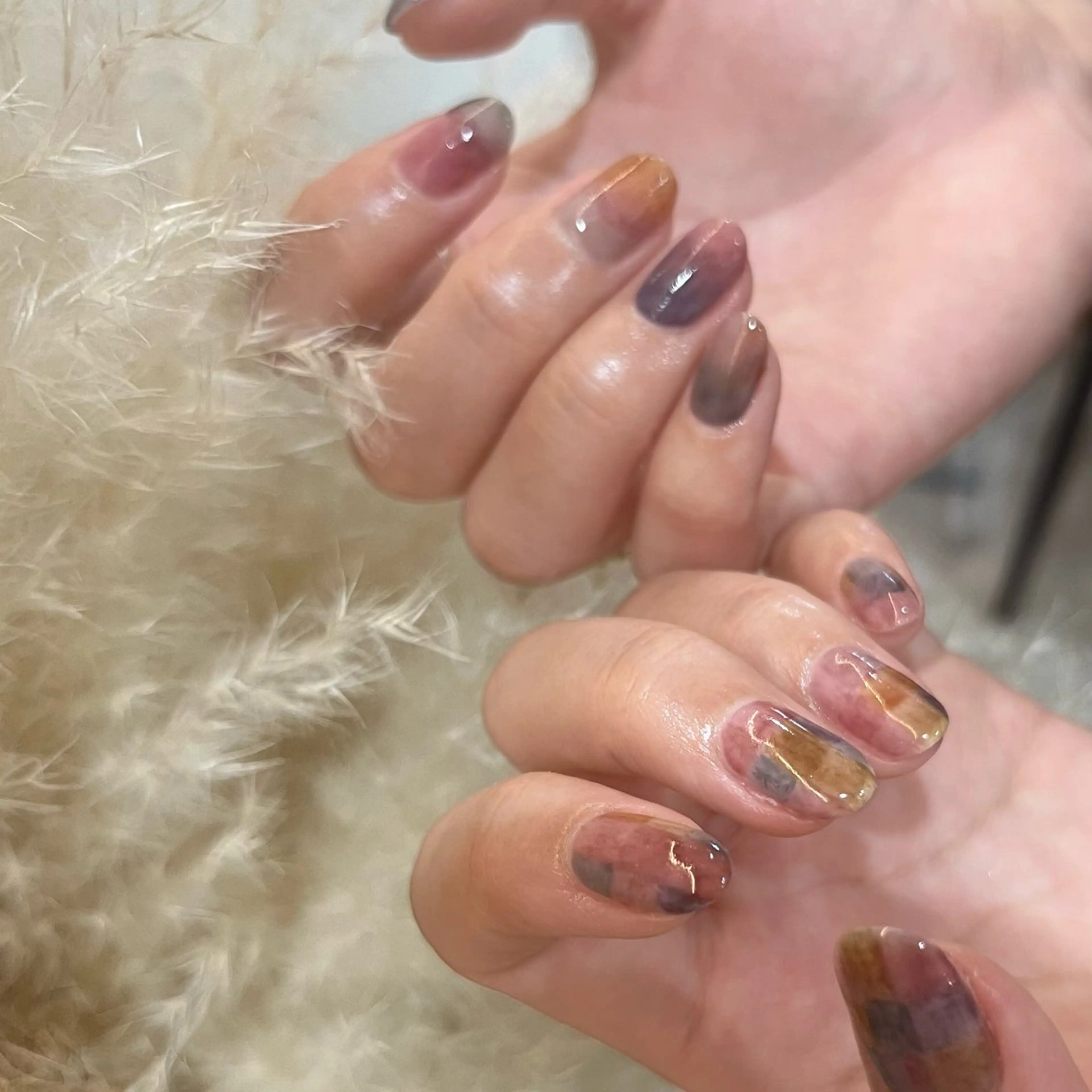 ネイル ハンドネイル shio ♡ 8月分予約受付中のネイルデザイン