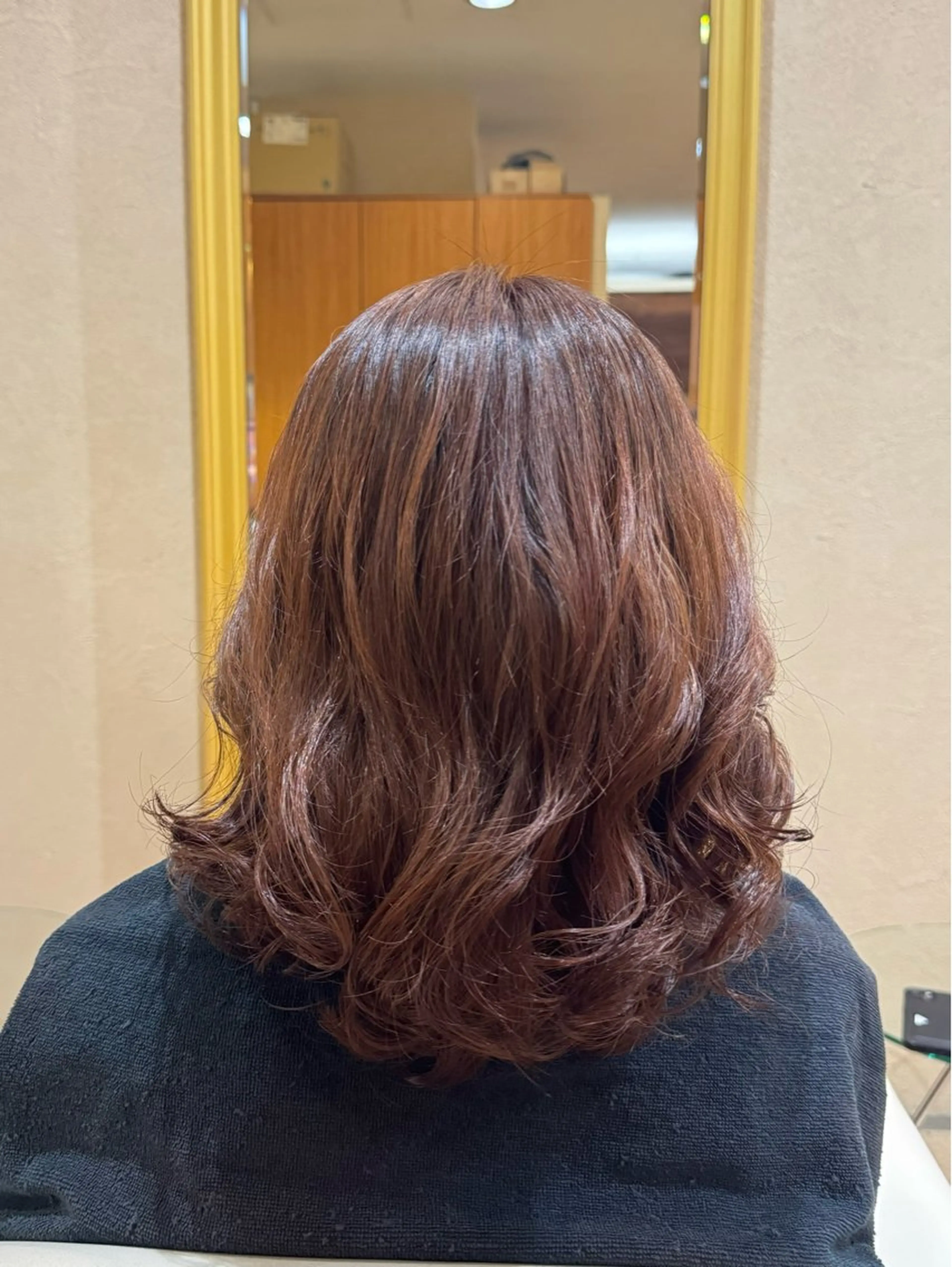 カラー さとう りほのヘアスタイル