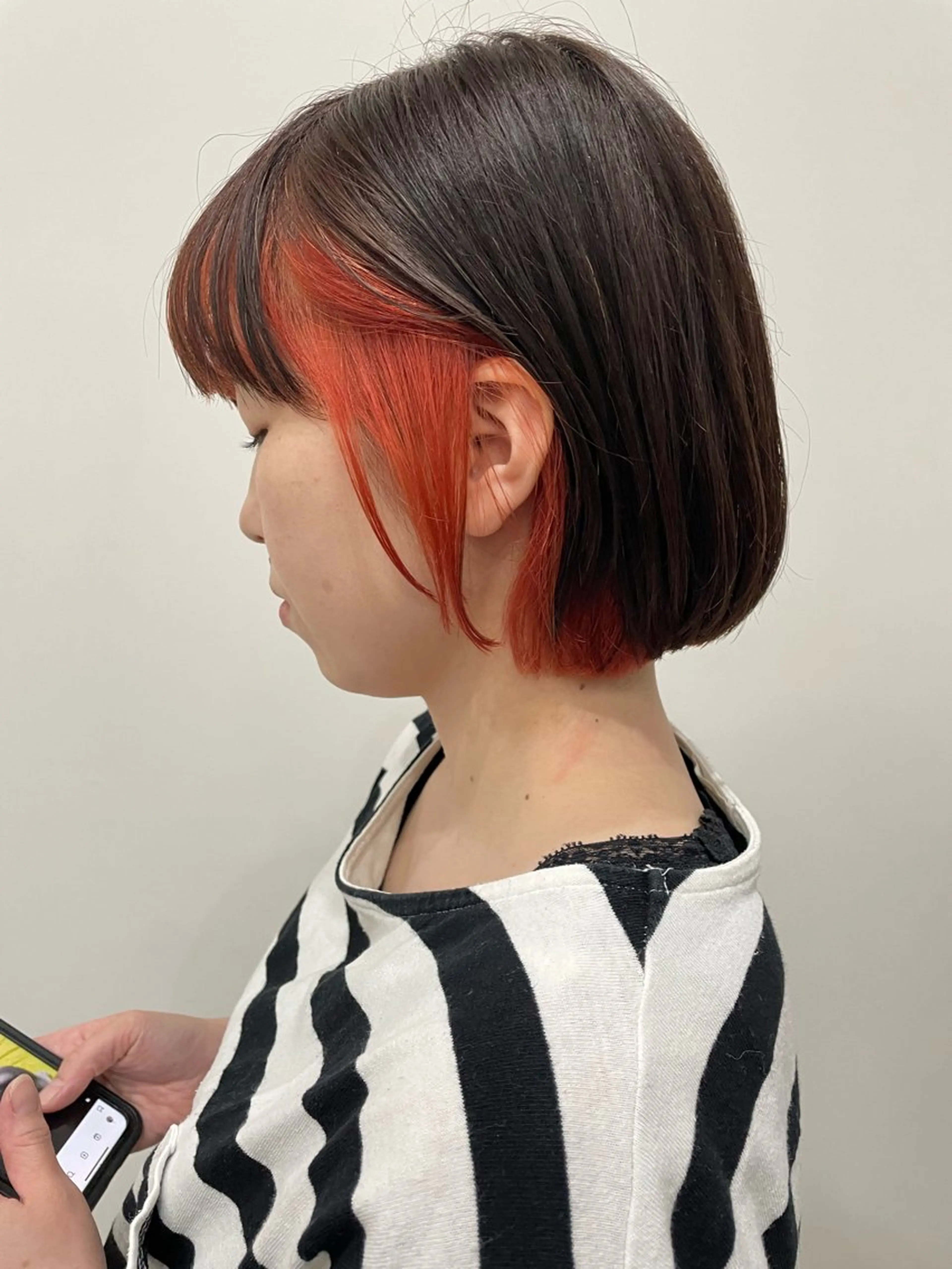 ショート ボブ 藤村 翔充のヘアスタイル