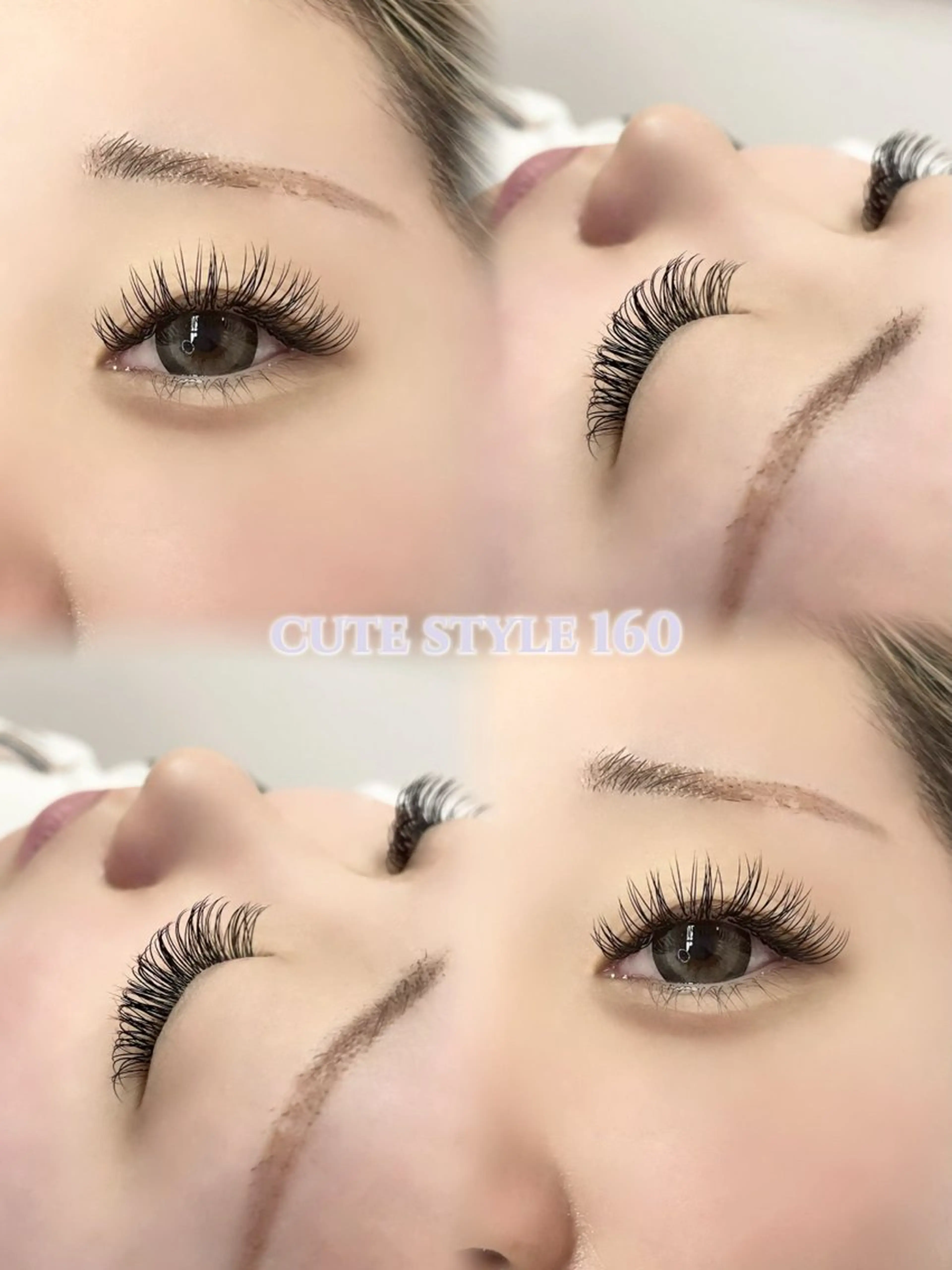 マツエク・マツパ マツエク RUNON 🎀 大阪福島 SeneLのマツエク・マツパデザイン