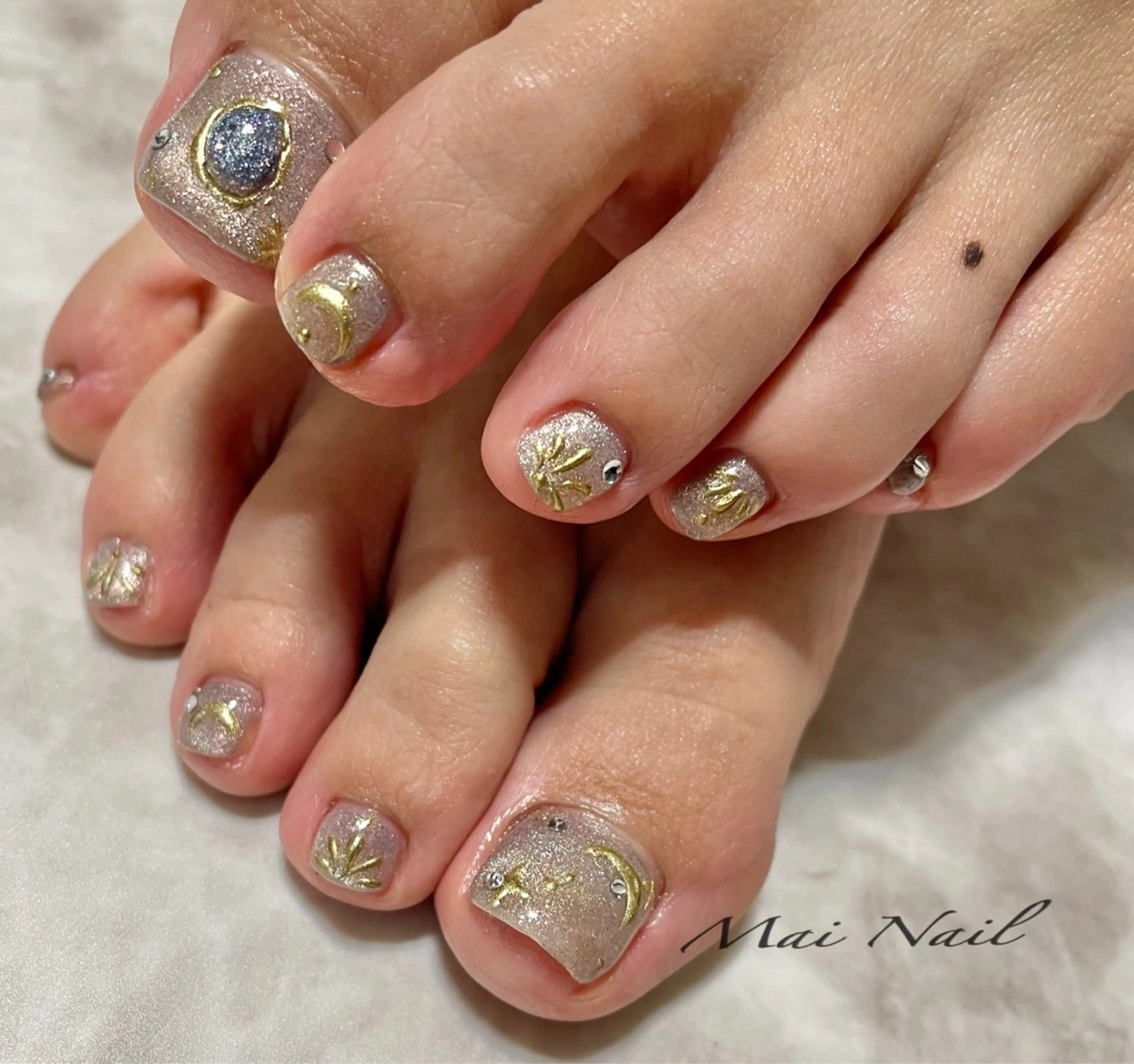 ネイル フットネイル Mai Nail 本田舞のネイルデザイン