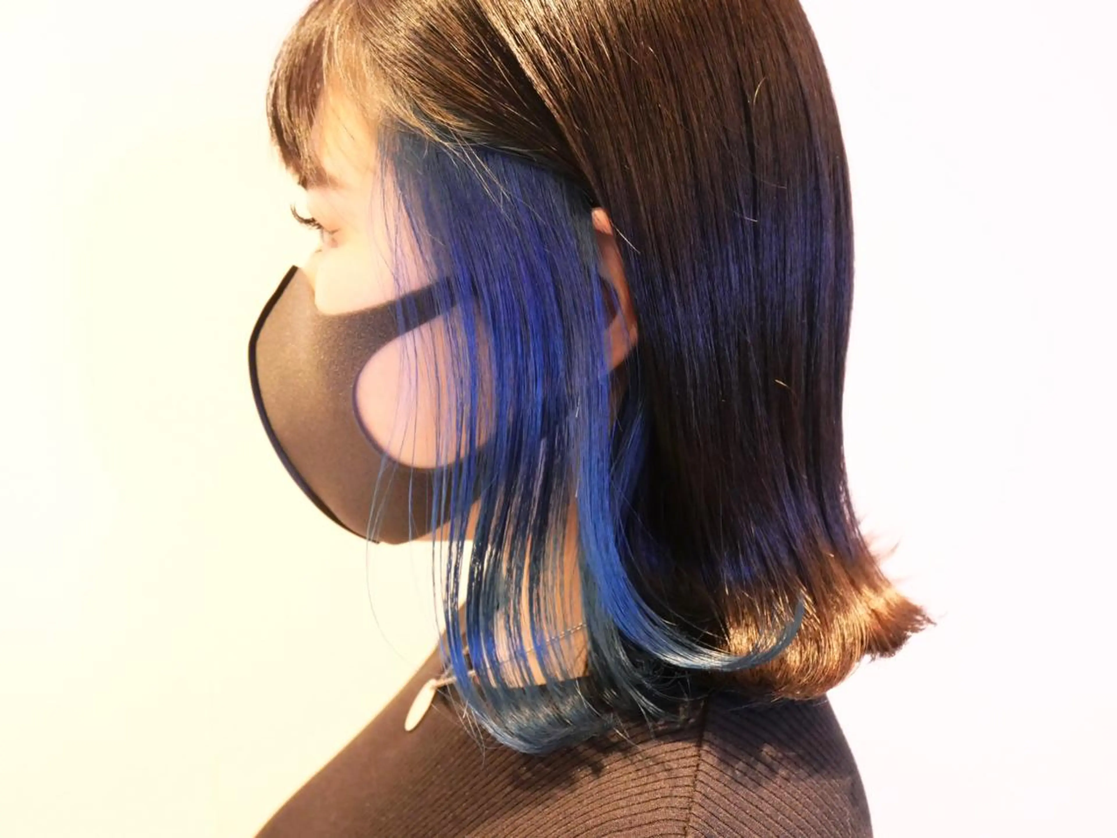 ミディアム カラー カット ヘアカラー トリートメント neon  hair亀戸店所属・🌈neonhair 透明感✨カラー🌈のヘアスタイル