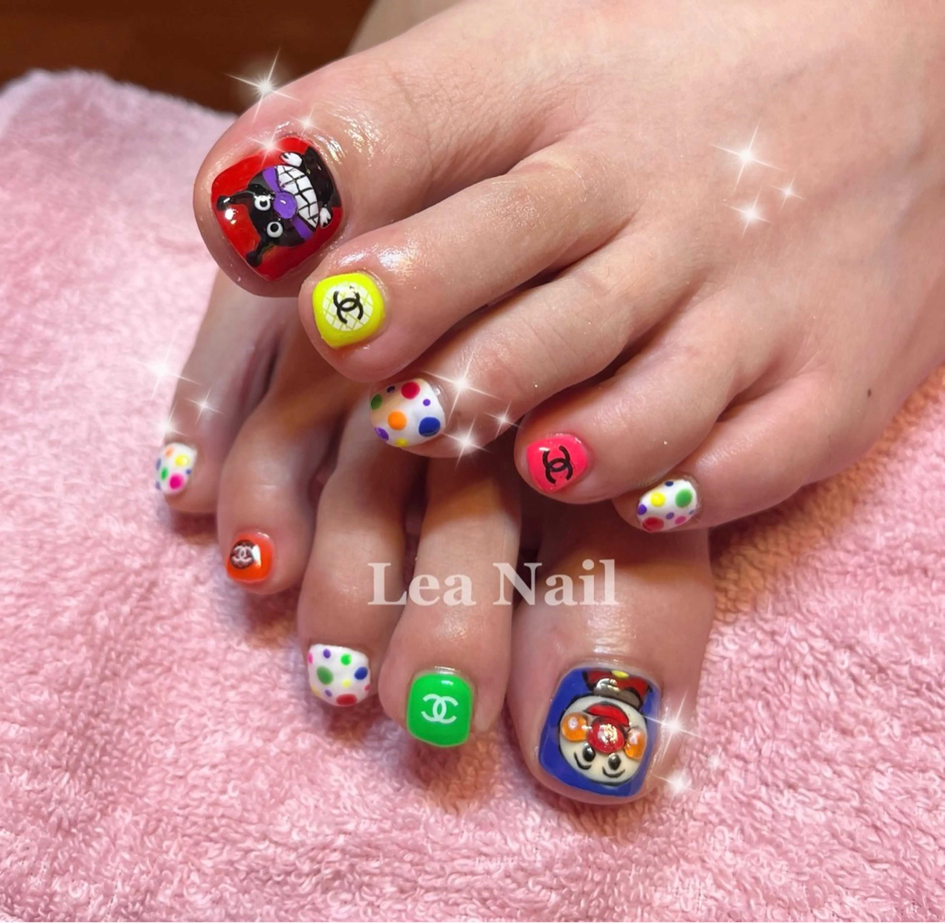 ネイル 持ち込み ぷっくりネイル Lea Nailのネイルデザイン