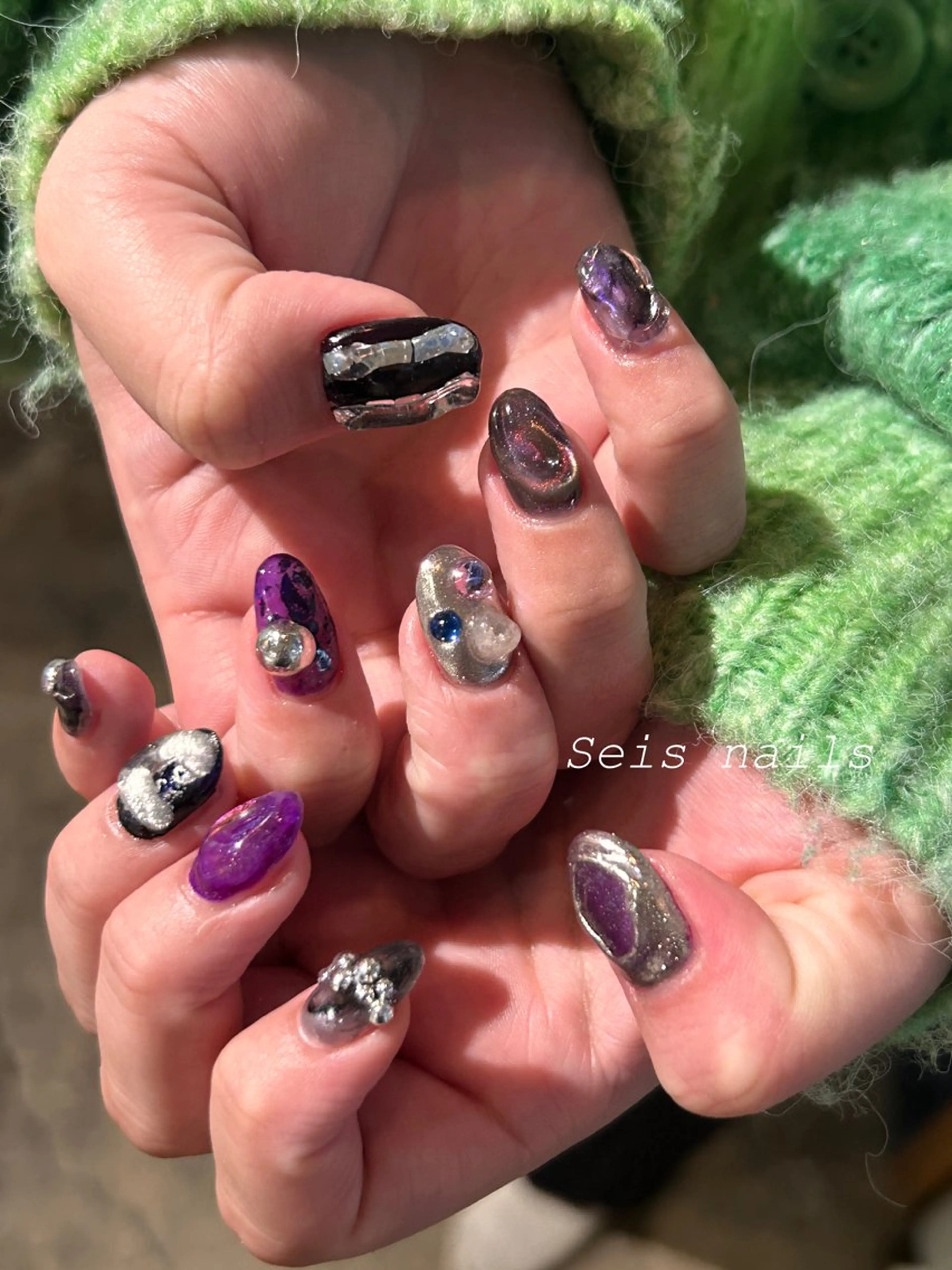 ネイル ハンドネイル Seis Shihoのネイルデザイン