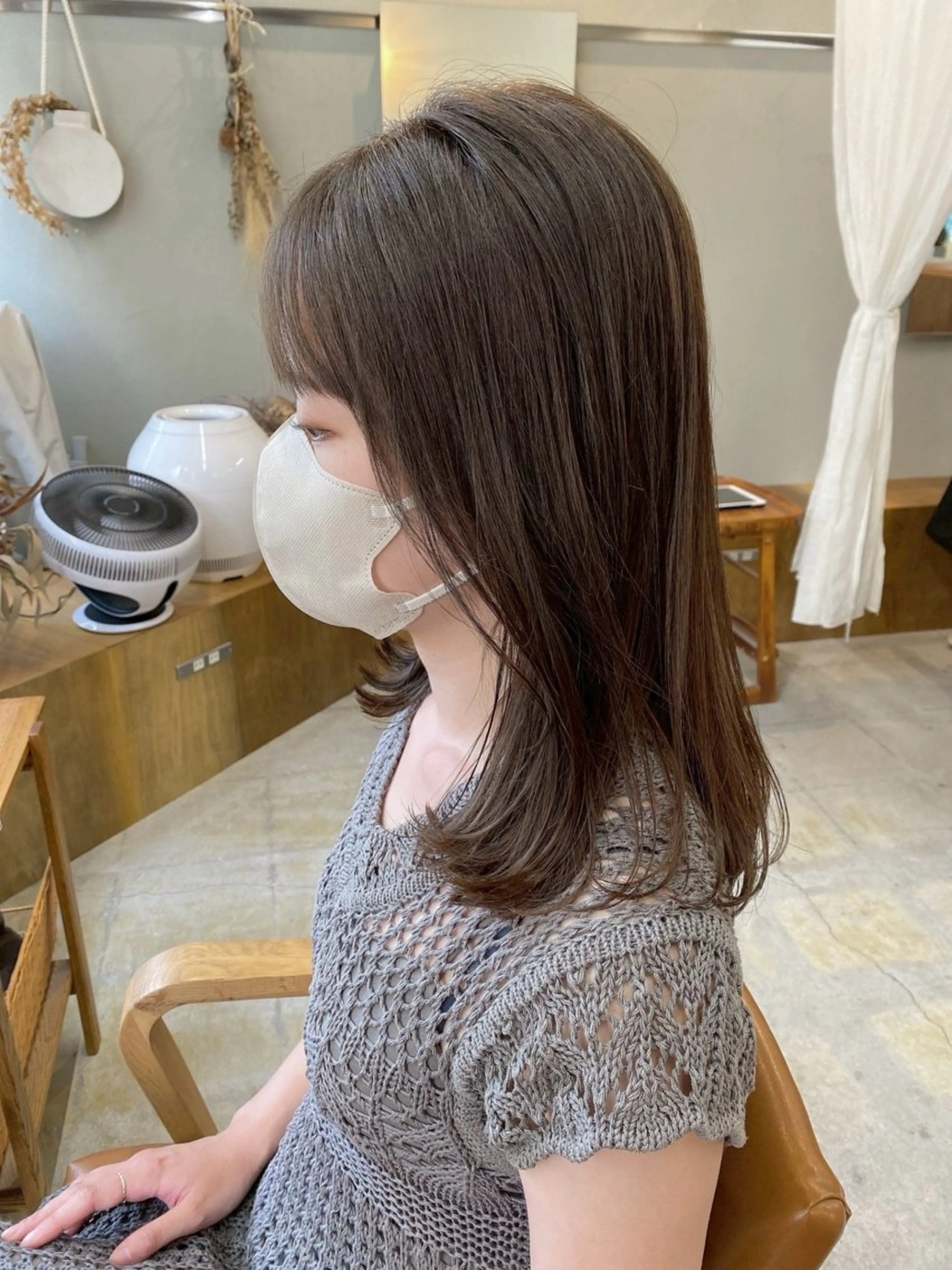 セミロング 【予防美容特化】青山 真輔/髪質改善メテオのヘアスタイル