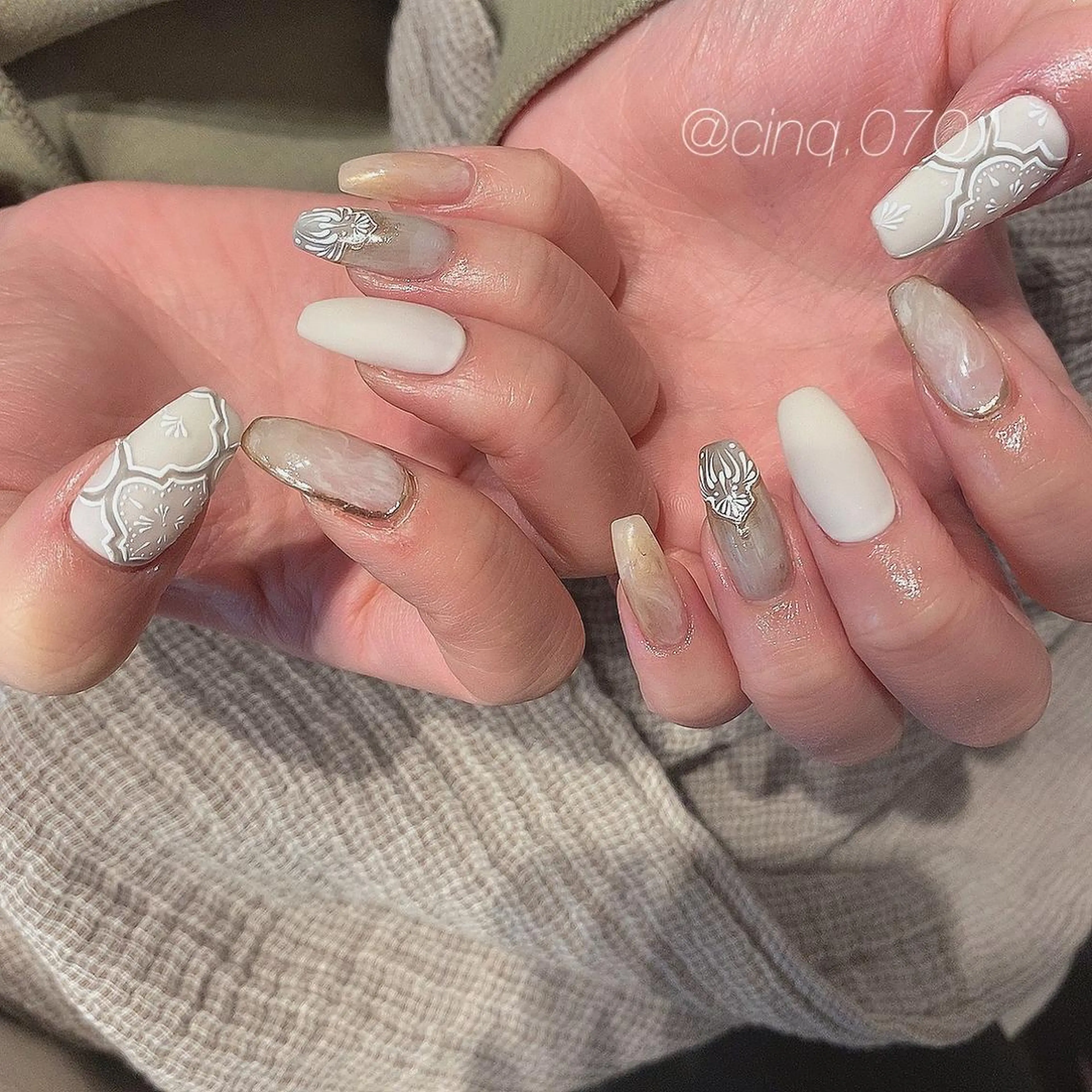 ネイル ViLL 新小岩のネイルデザイン