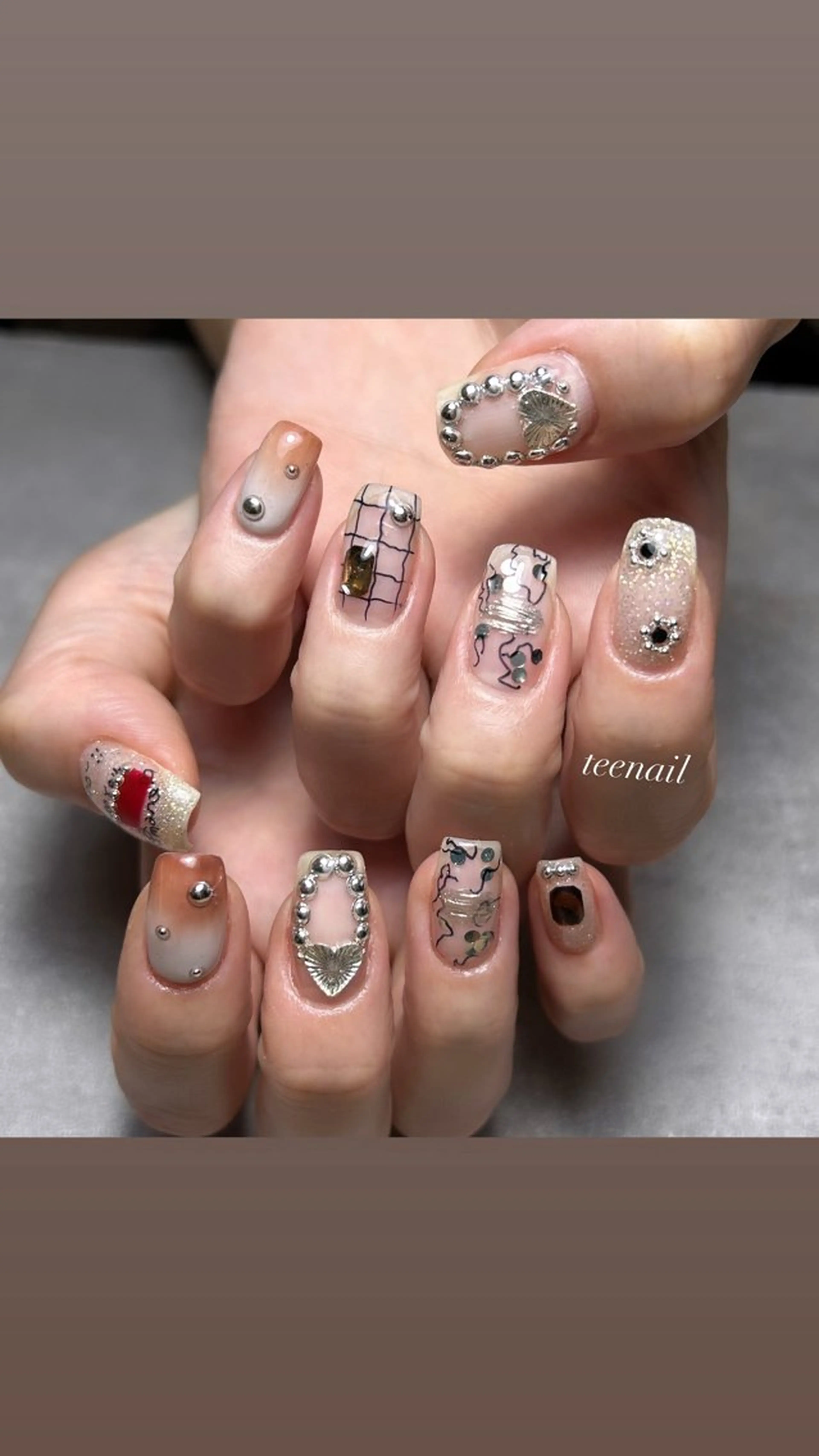 ネイル ハンドネイル teenail 21のネイルデザイン