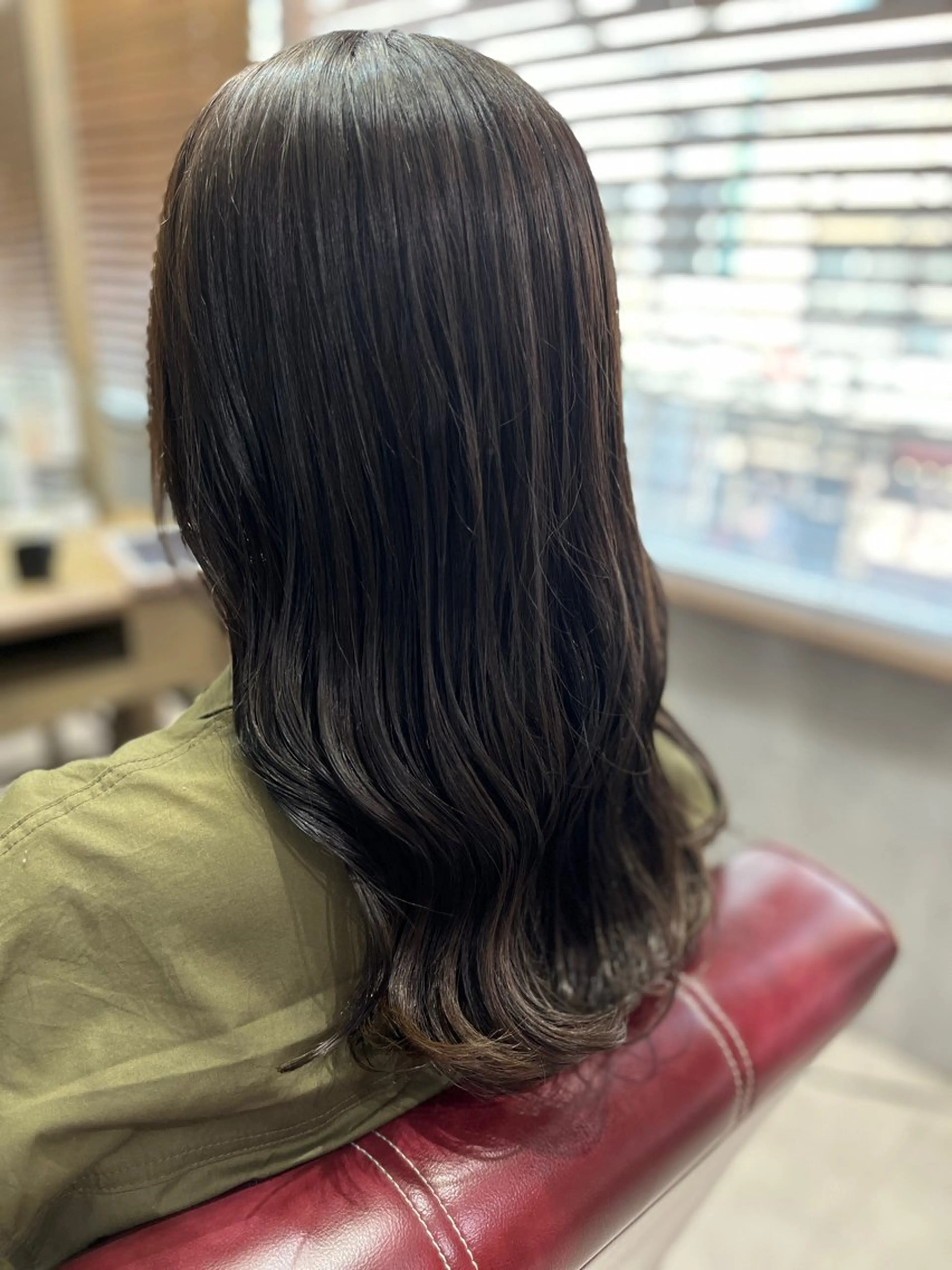 ミディアム 【ROSSO】 SHUHEIのヘアスタイル