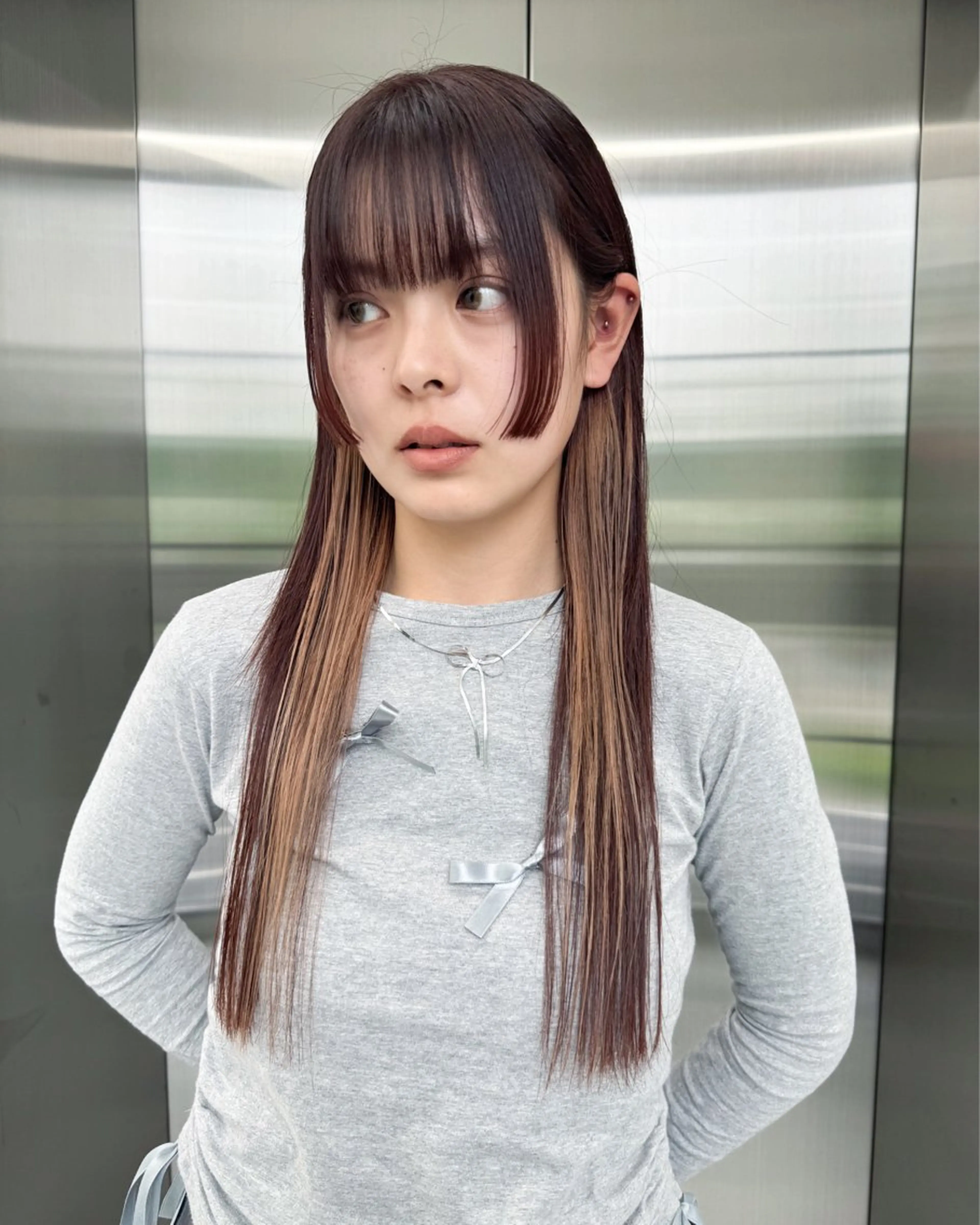 カラー ヘアカラー 矢場町/栄 chinatsu.のヘアスタイル