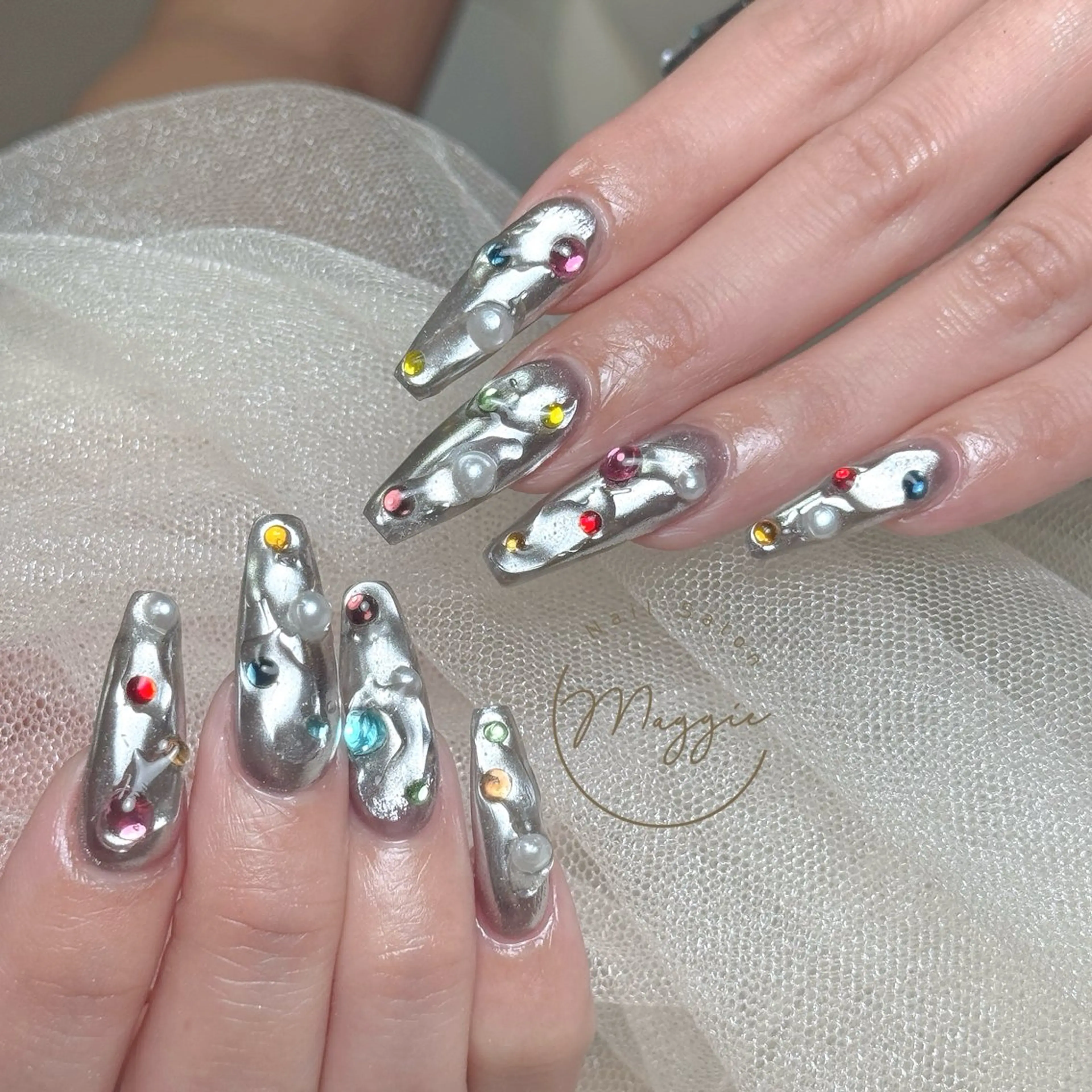 ネイル ハンドネイル Maggie Nail🦩のネイルデザイン