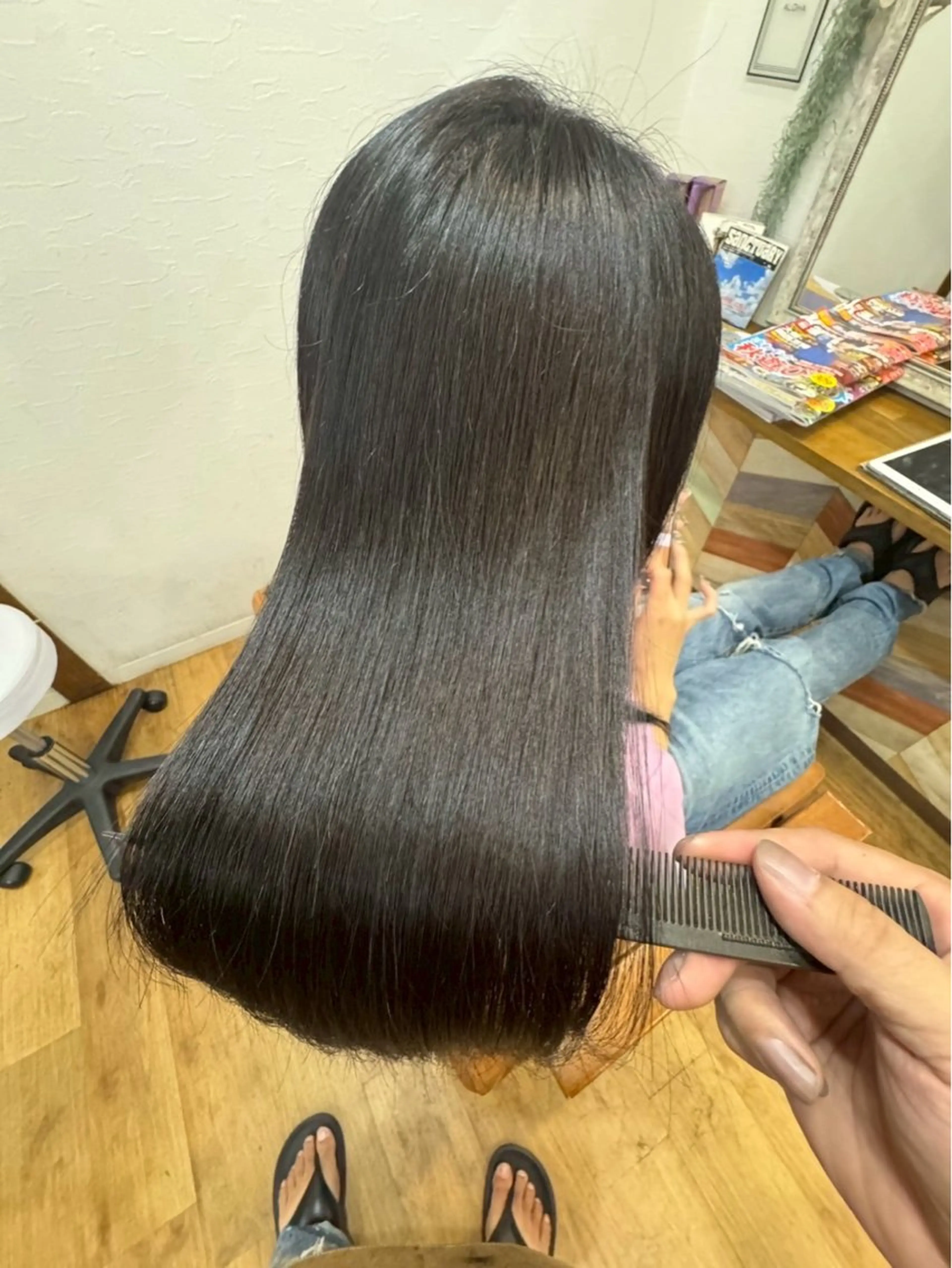 ロング トリートメント ohana hair所属・松嶋 智子のヘアスタイル