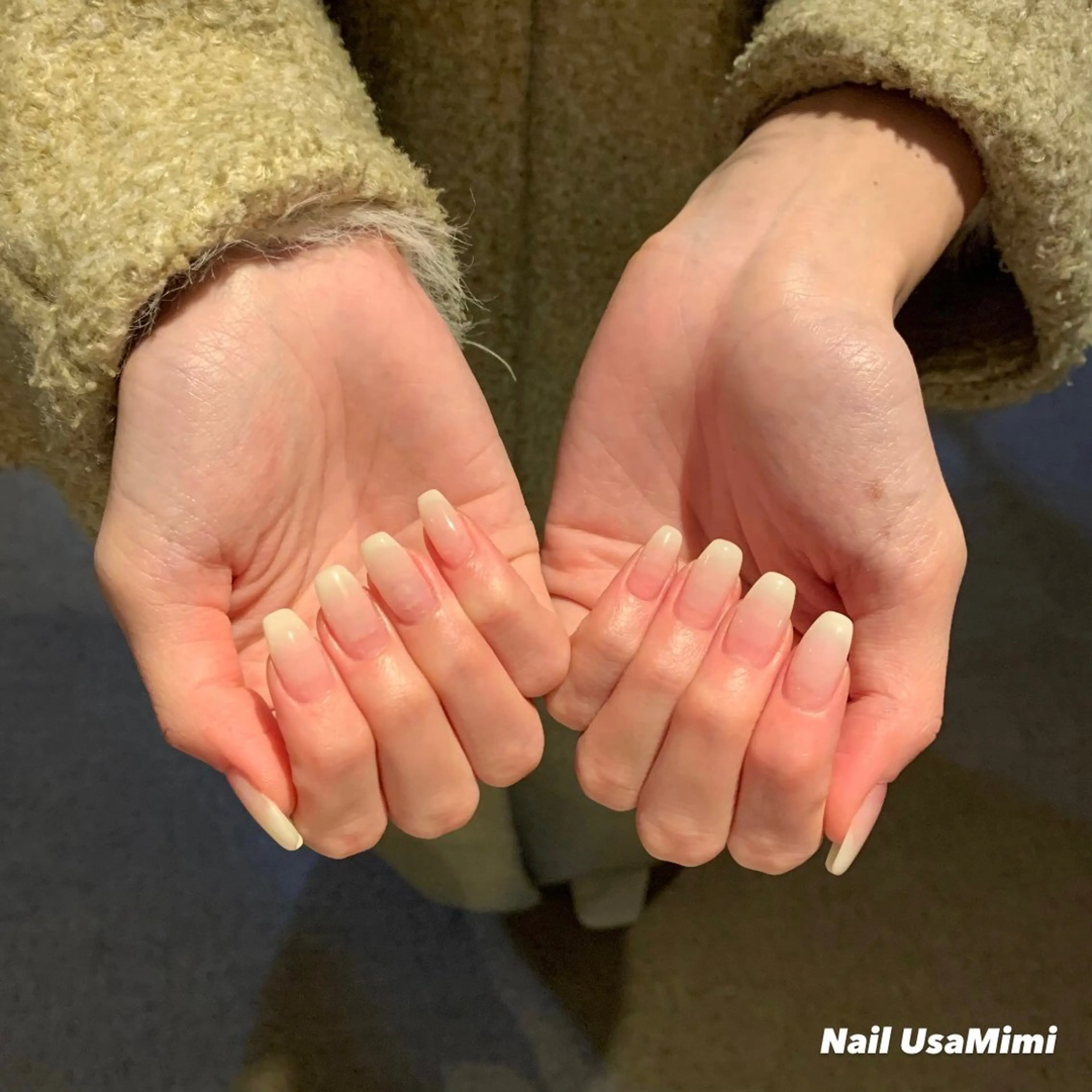 ネイル ジェルネイル マグネットネイル 持ち込み ワンカラーネイル パラジェル 本町ネイルNail UsaMimiのネイルデザイン