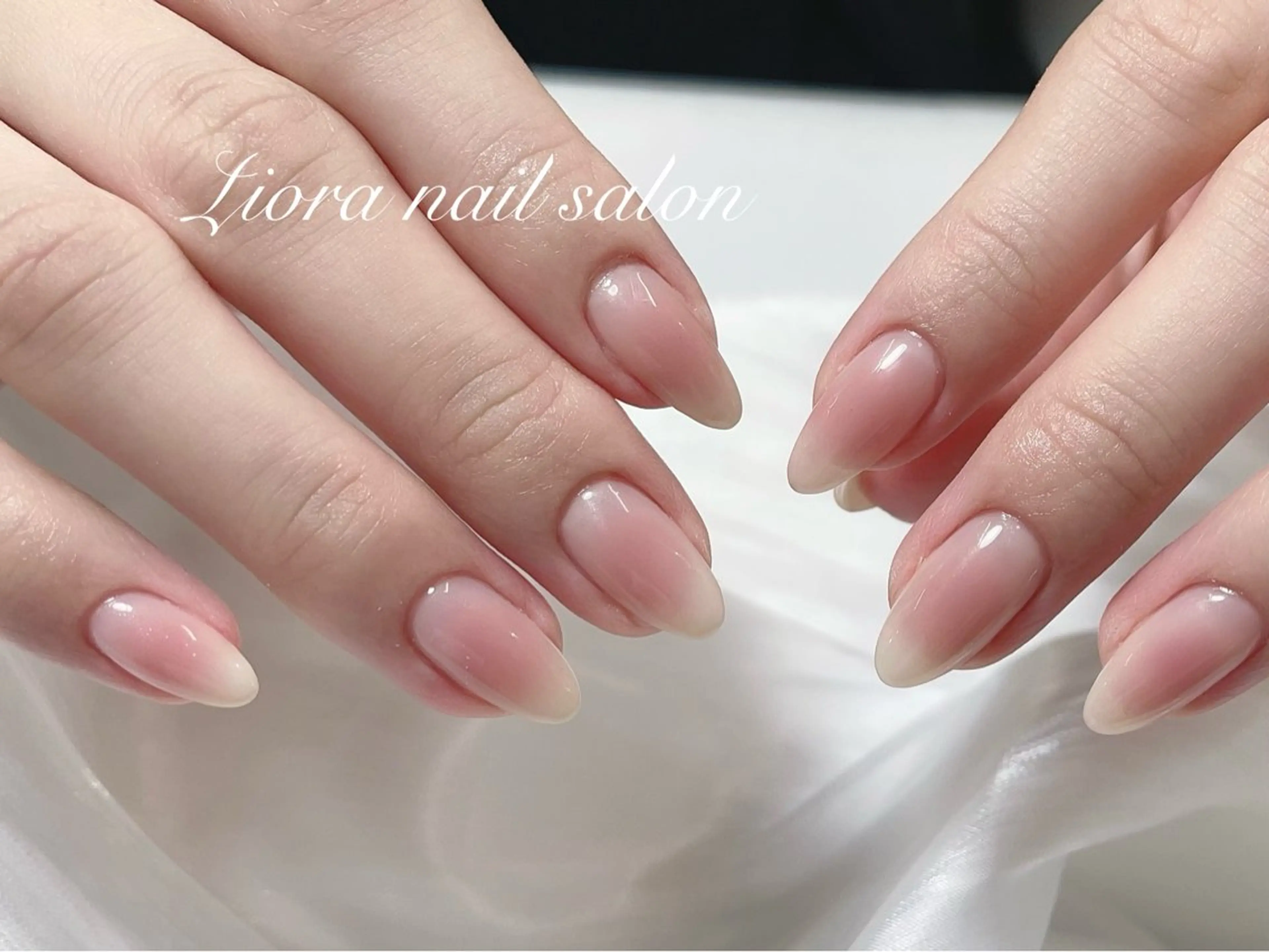 ネイル チークネイル フットネイル フレンチネイル ジェルネイル ガーリー ハンドネイル Liora ネイルサロン所属・Liora nail salonのネイルデザイン