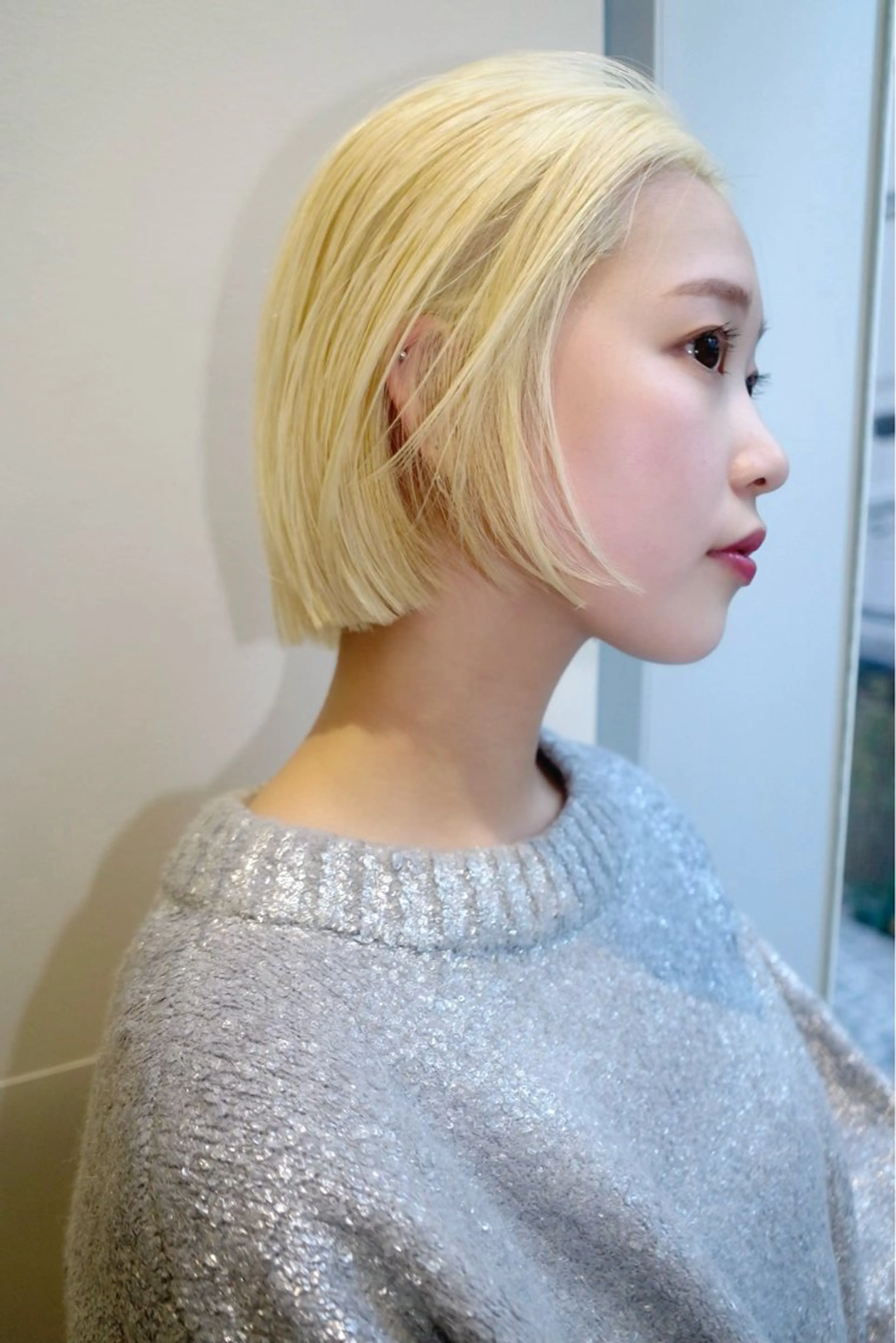 ショート カラー カット ヘアカラー トリートメント SALOWIN所属・ブリーチ✍️ ボブ✨レイヤーのヘアスタイル