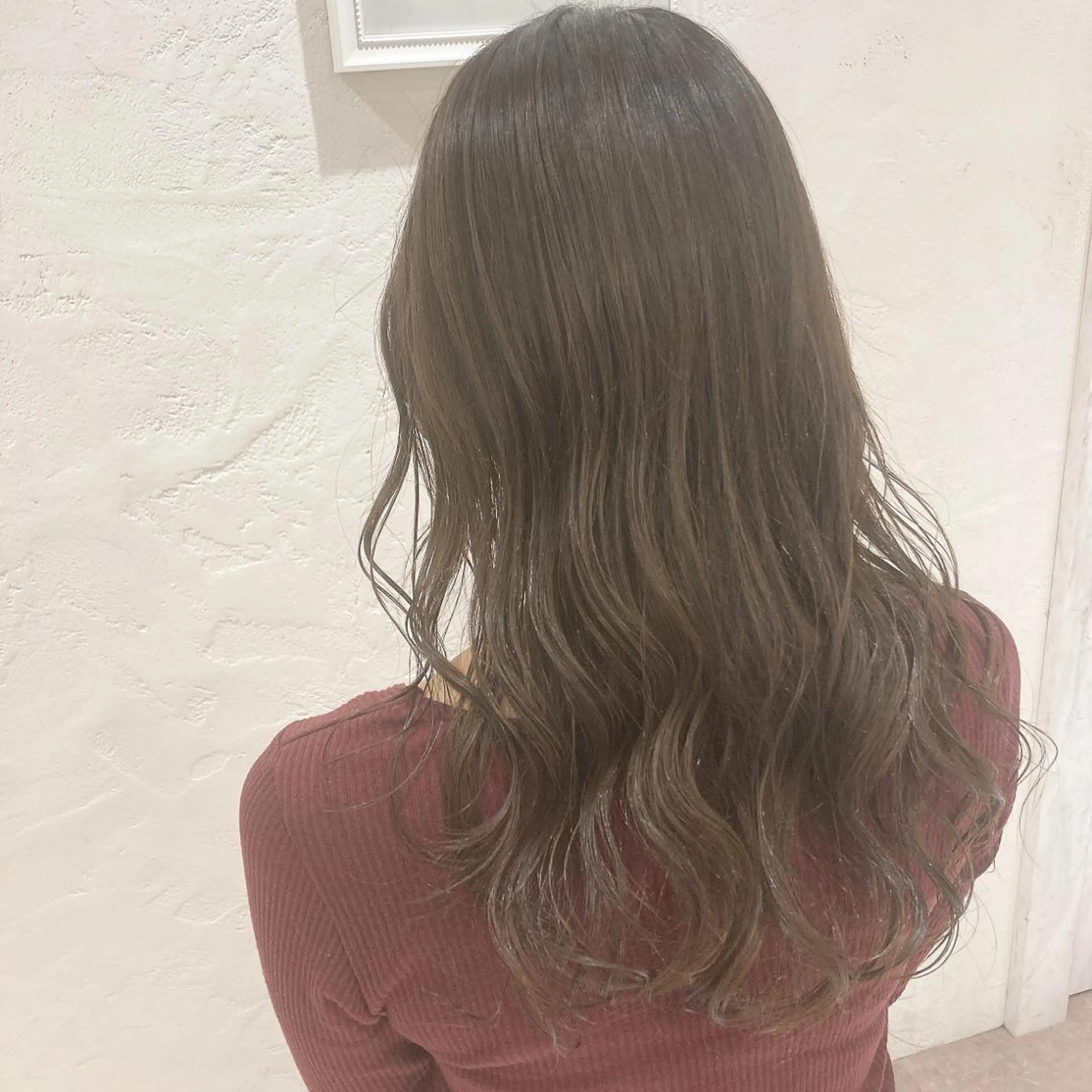 セミロング レイヤーカット ローレイヤー ヘアカラー 🌈艶髪🌈 ✂️RIKIのヘアスタイル